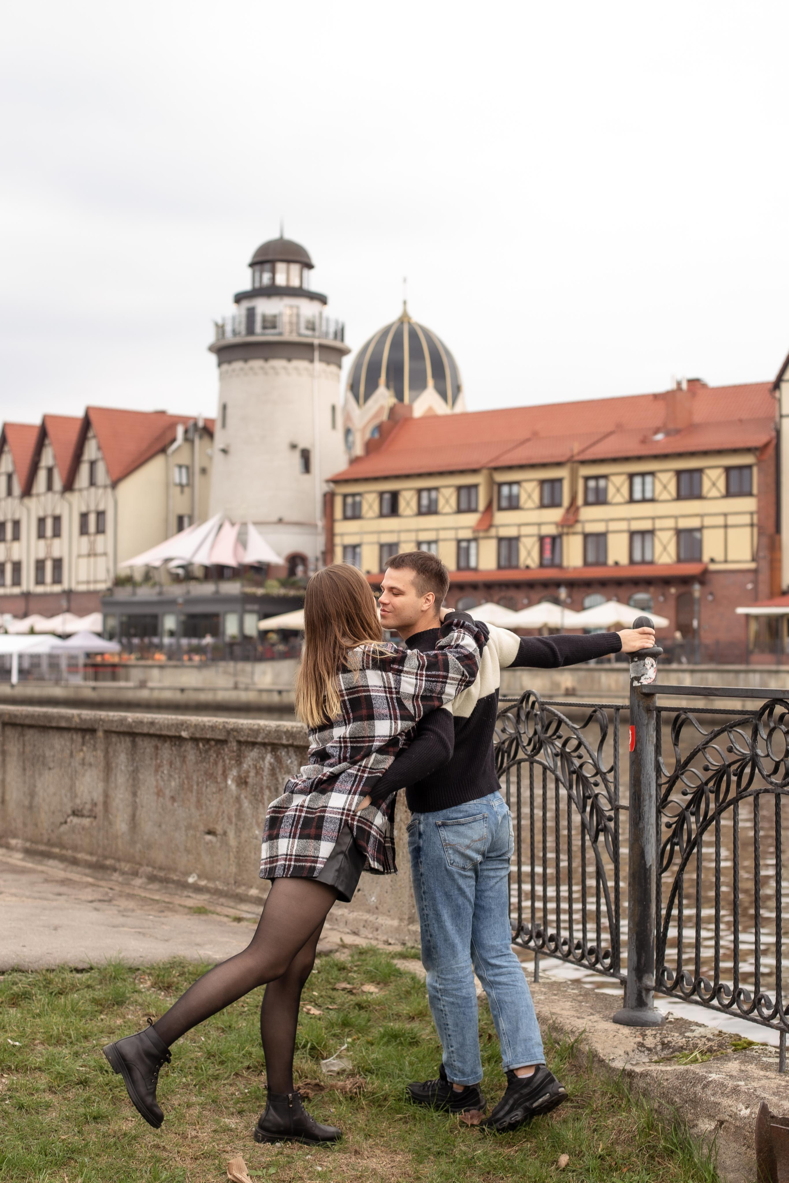 Слава и Полина. В городе. Фотограф в Калининграде Решетникова Алина