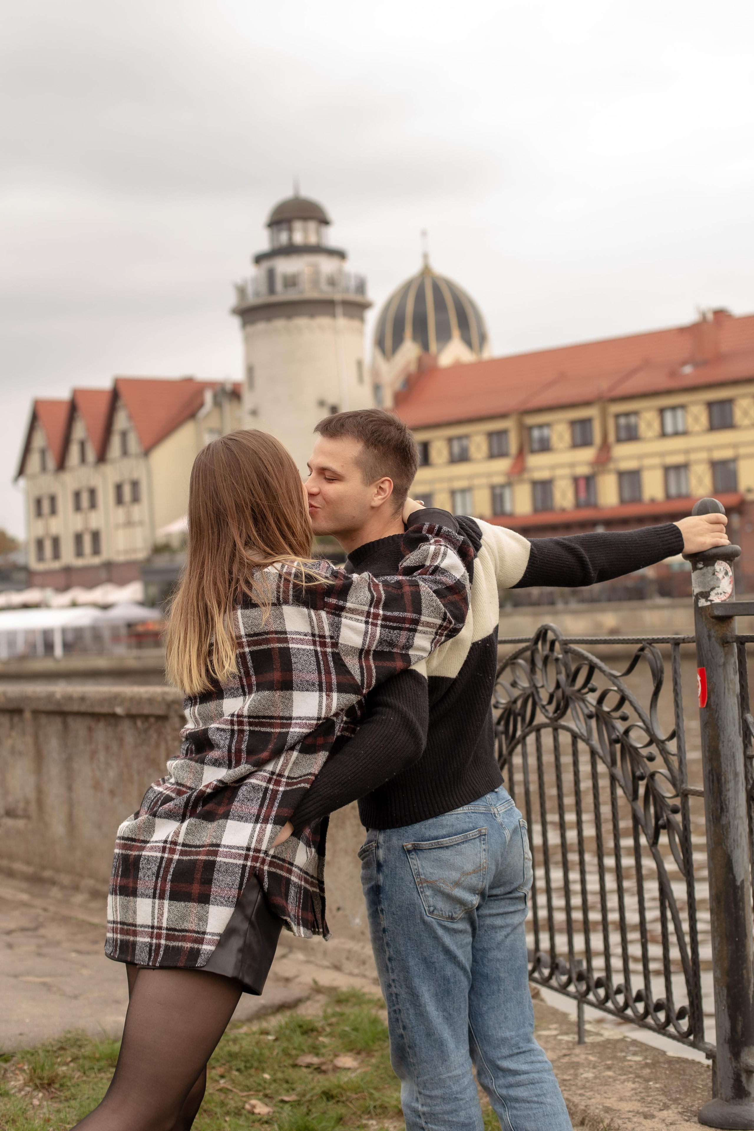 Слава и Полина. В городе. Фотограф в Калининграде Решетникова Алина