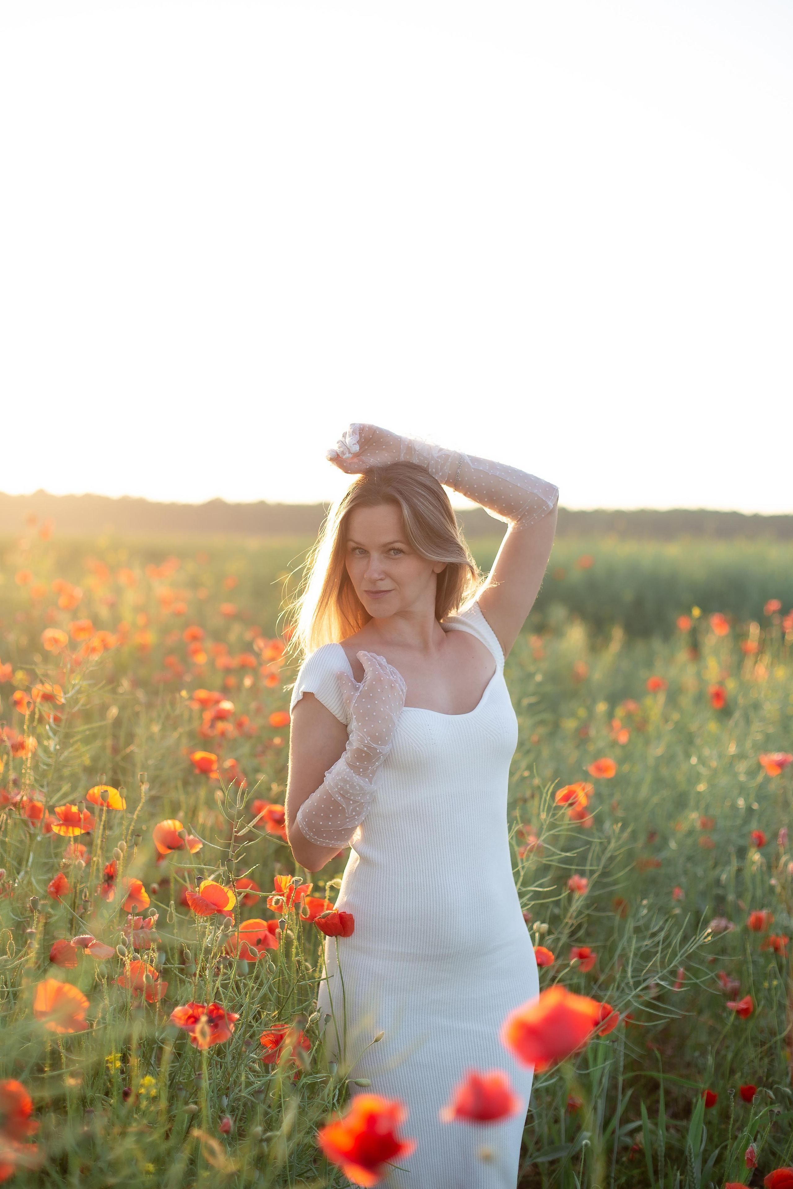 Катя. Маковое поле. Фотограф в Калининграде Решетникова Алина