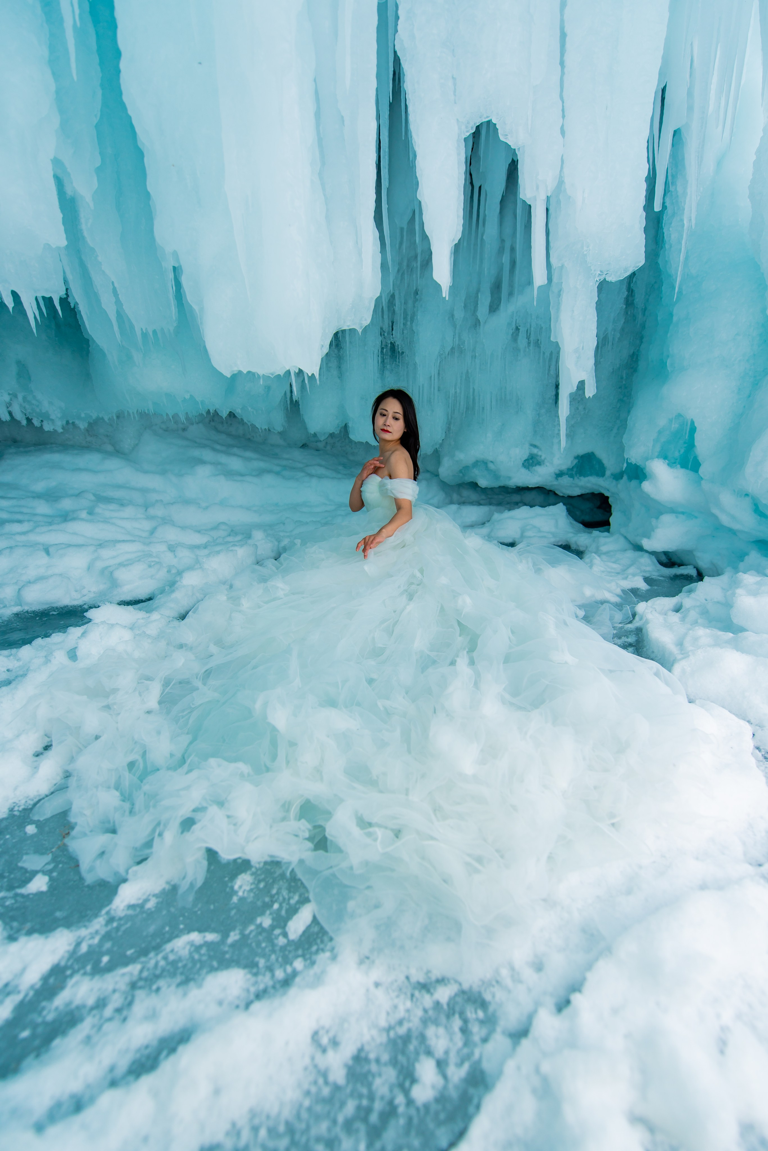 Платье в аренду на Байкал