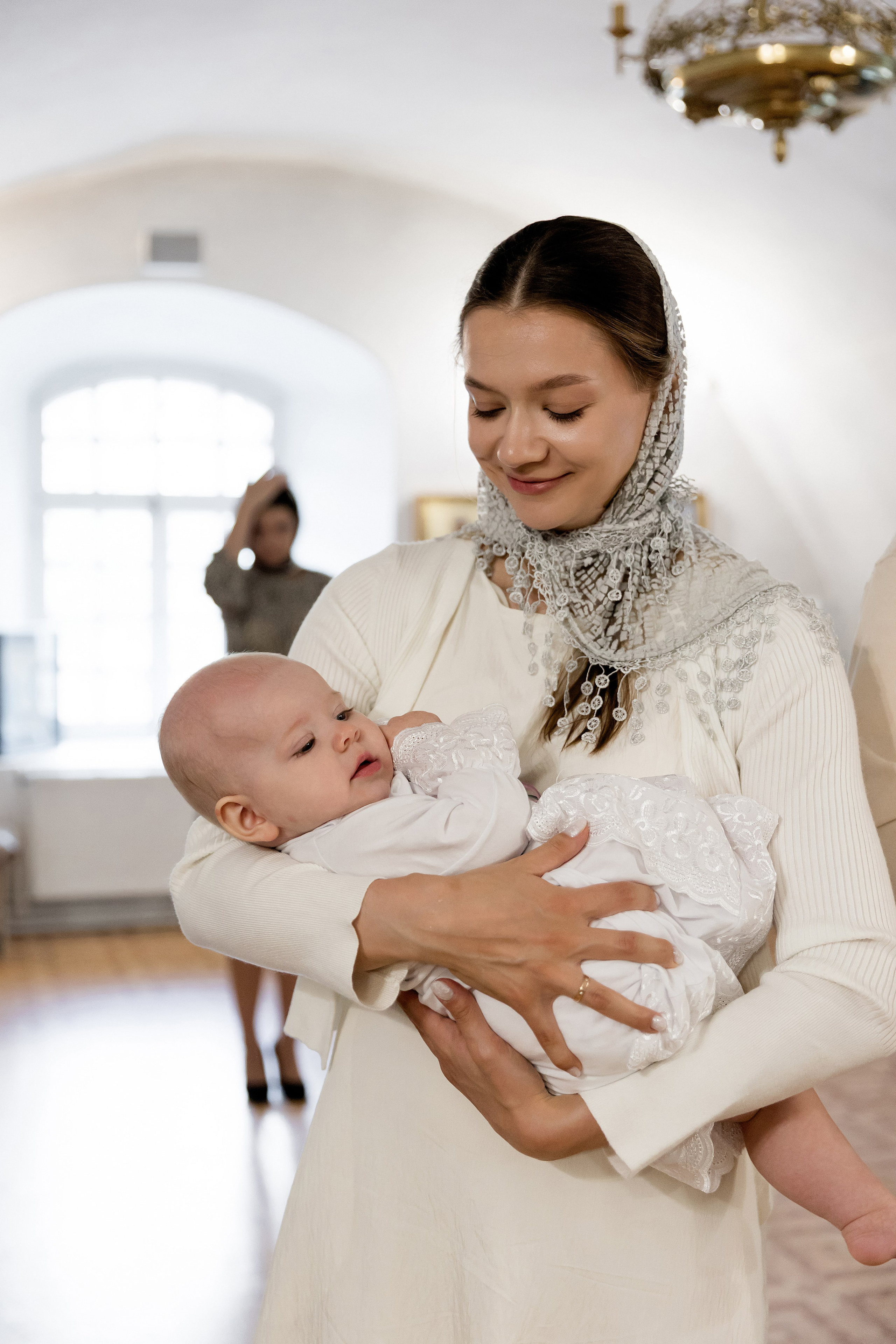 Крещение Полины в Церкви Илии Пророка. Свадебный фотограф в Пскове и Санкт-Петербурге | Анна Голикова