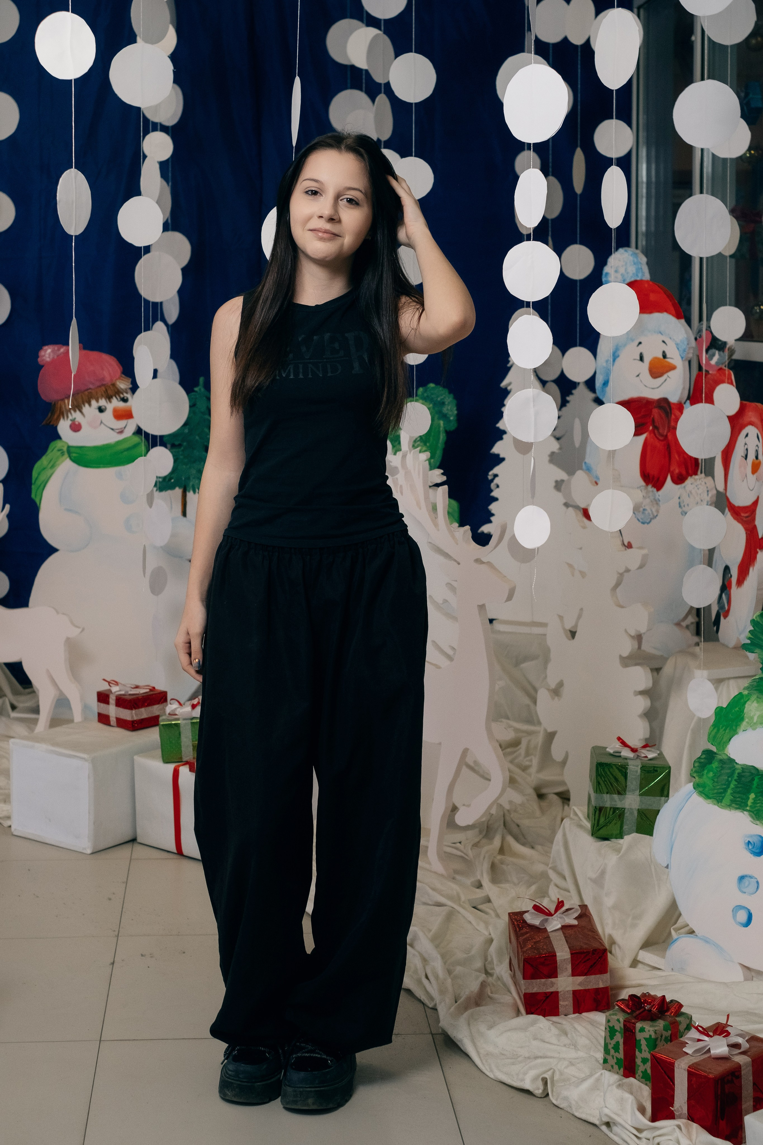 Новогодняя Фотосессия МАОУ СОШ№ 15 8 «Г». Свадебный и репортажной фотограф Денис Ожигин в Краснодаре и Краснодарском крае