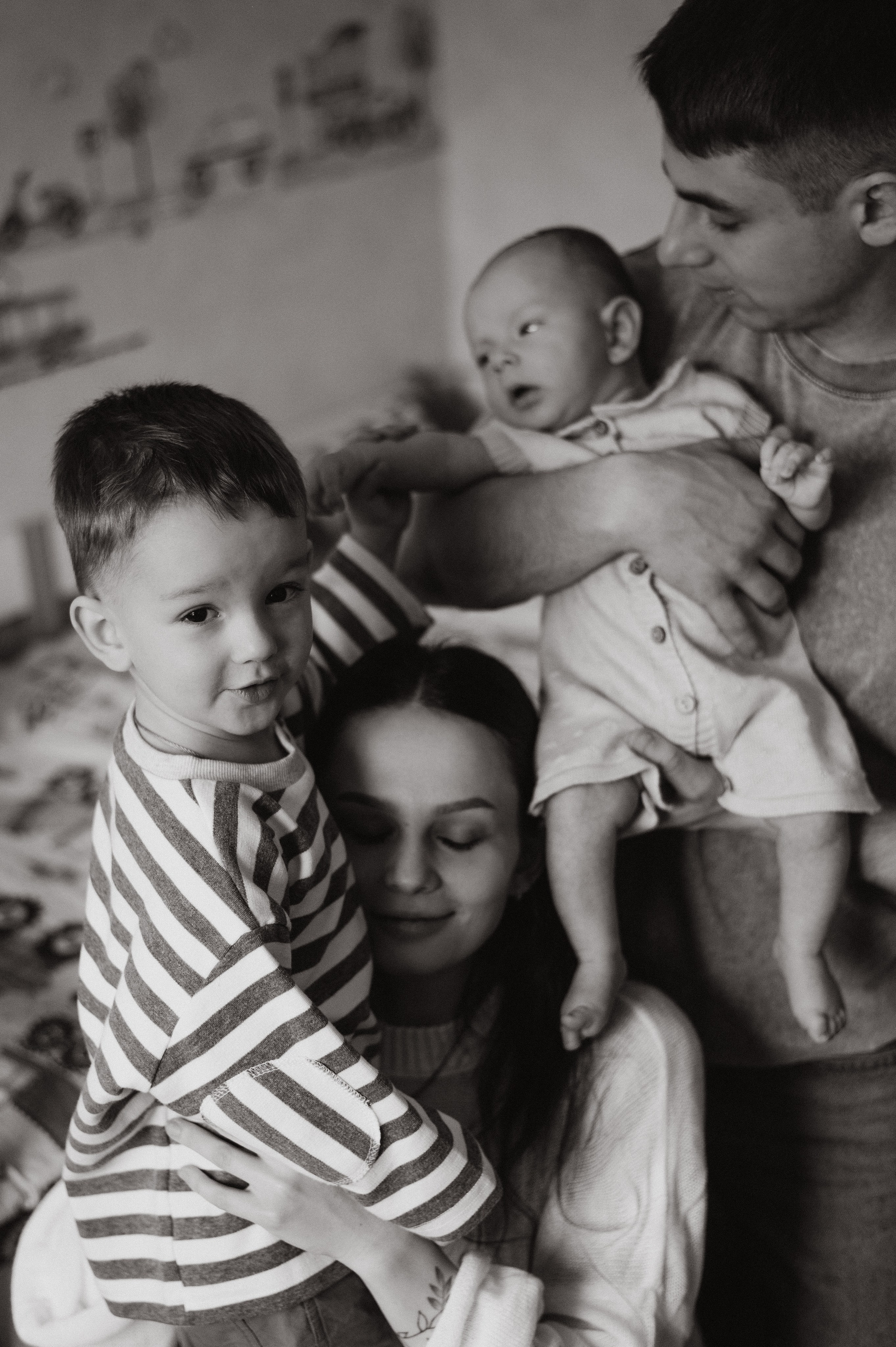 Семья Кутеповых (домашняя). Фотограф в Иркутске