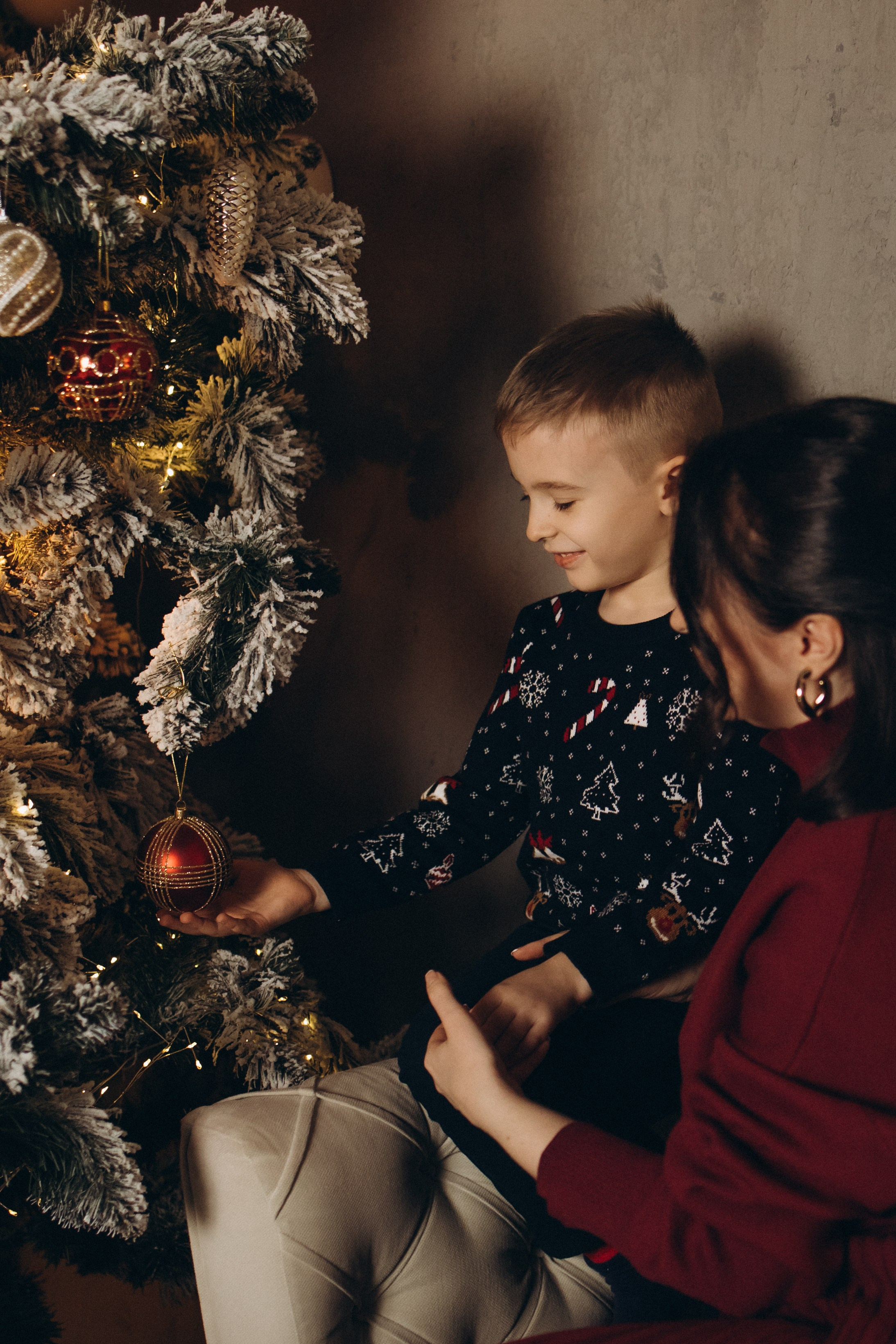 Новогодняя семейная студийная фотосъемка (29.12.2024)г.Обнинск (Калужская обл.). Надежда Стар семейный и церковный фотограф в Жукове и Калужской области