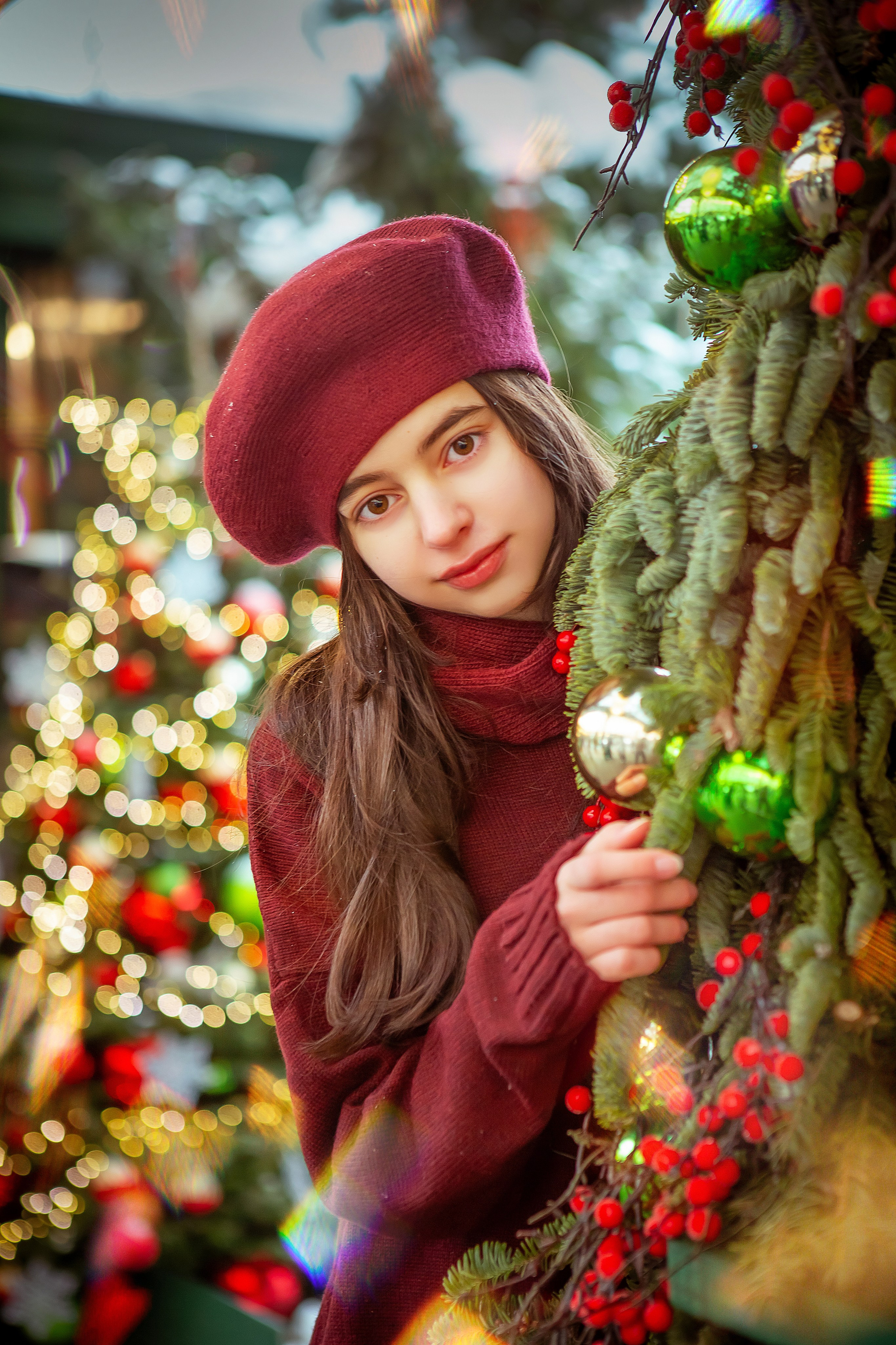 Новогодняя Москва. Мария. Фотограф Мария Кольцова