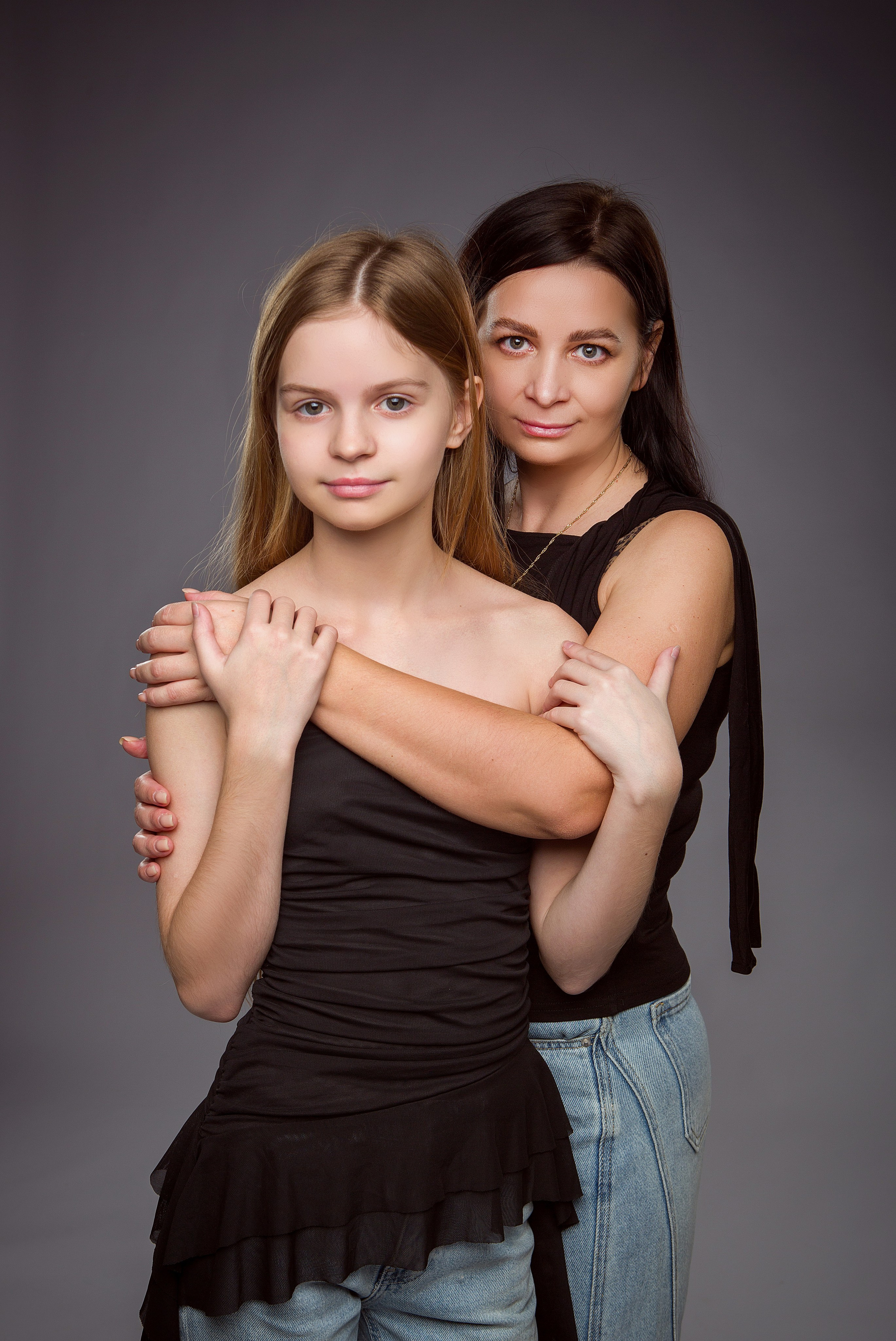 Мама и дочь. Фотограф Мария Кольцова