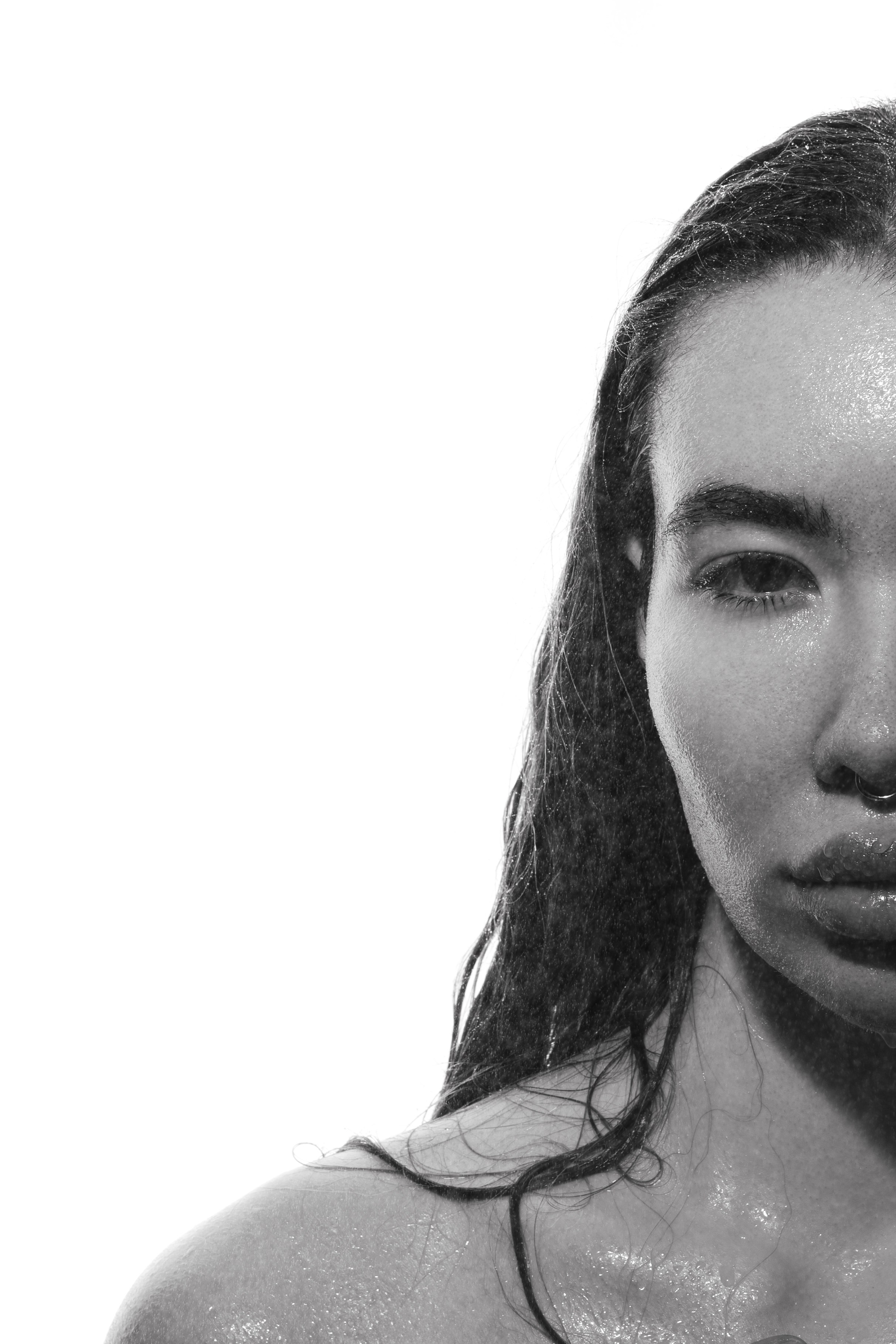 Мокрые портреты, фотограф в москве.