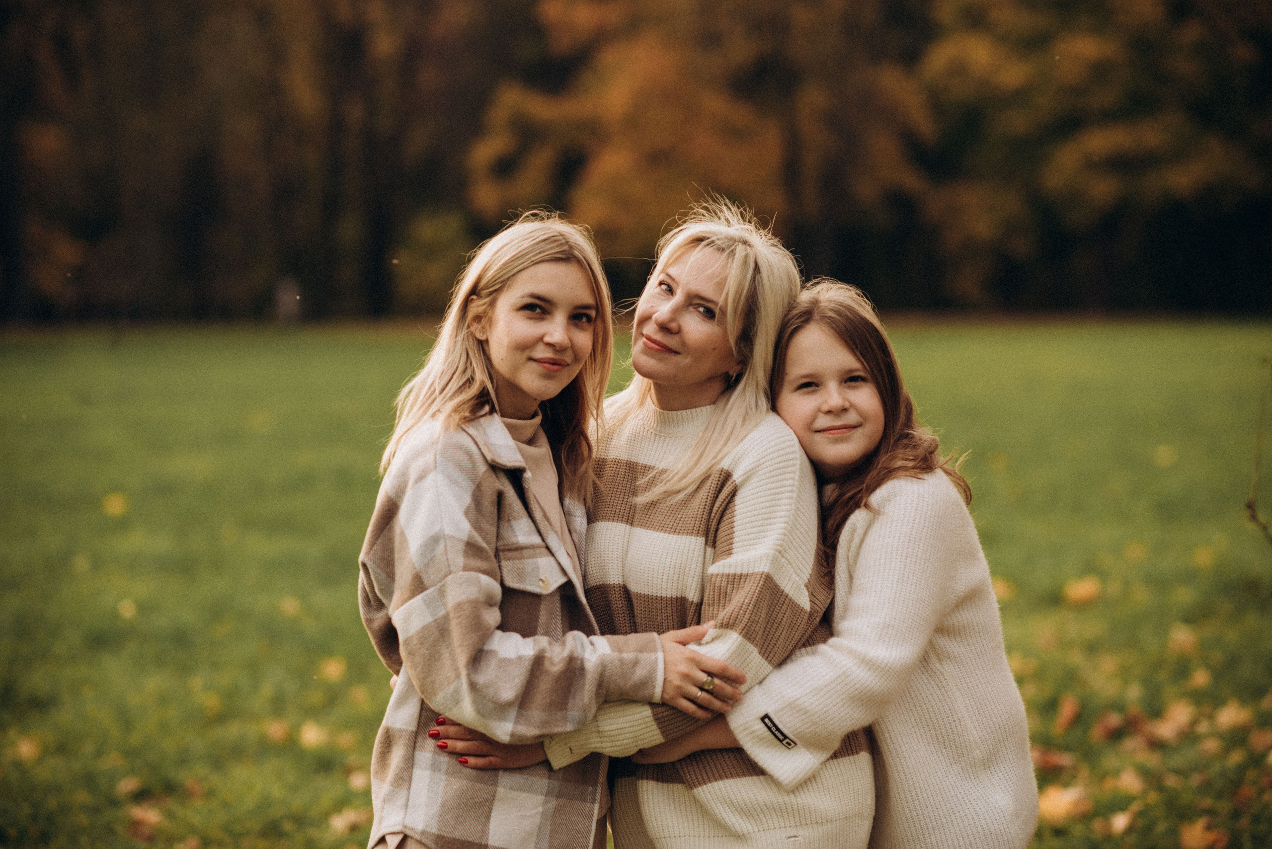 Осенняя фотосессия в парке. Семейный фотограф в Домодедово и Москве Елена Пичугина