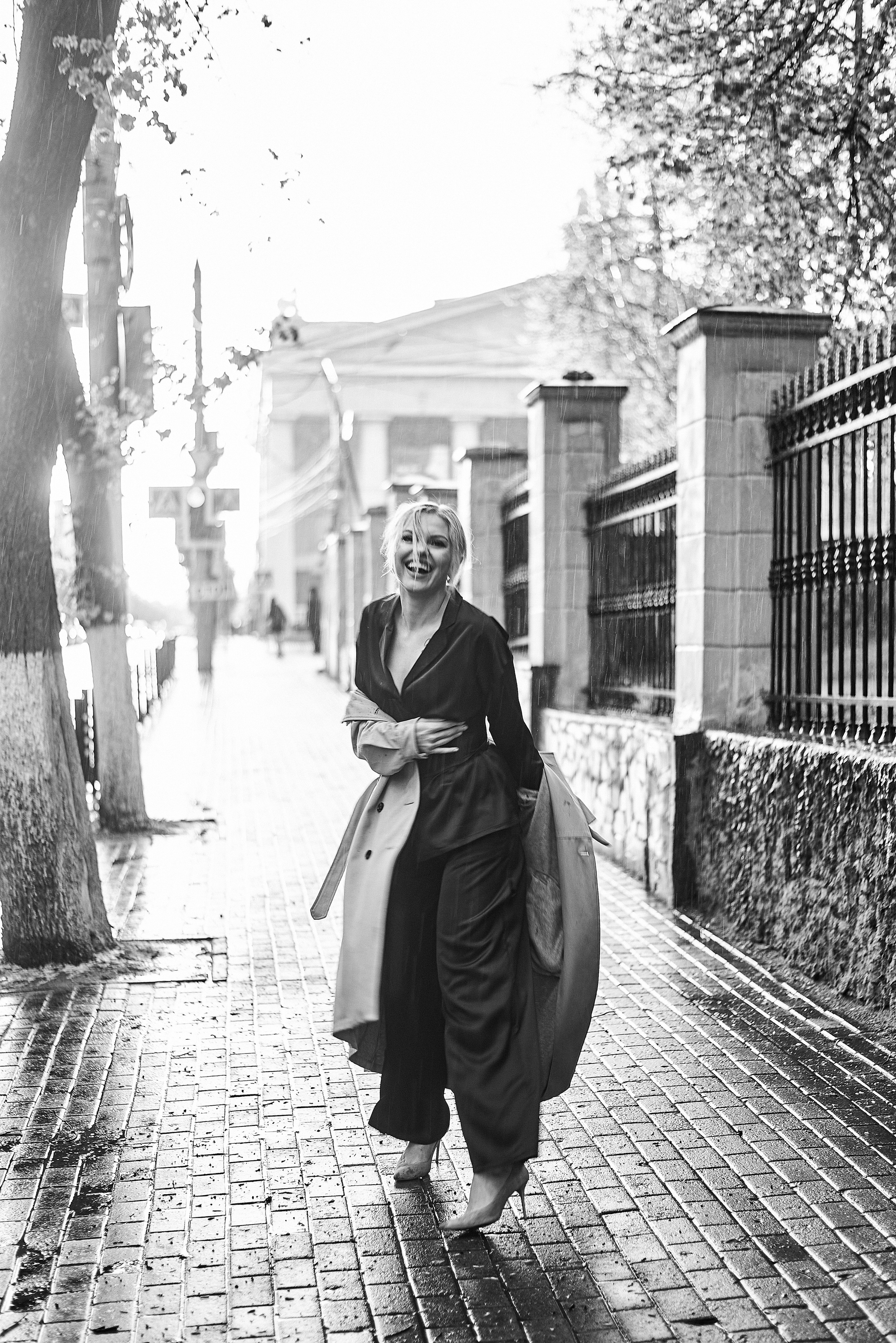 Елена и дождь. Свадебный и портретный фотограф в Брянске Скепская Лилия