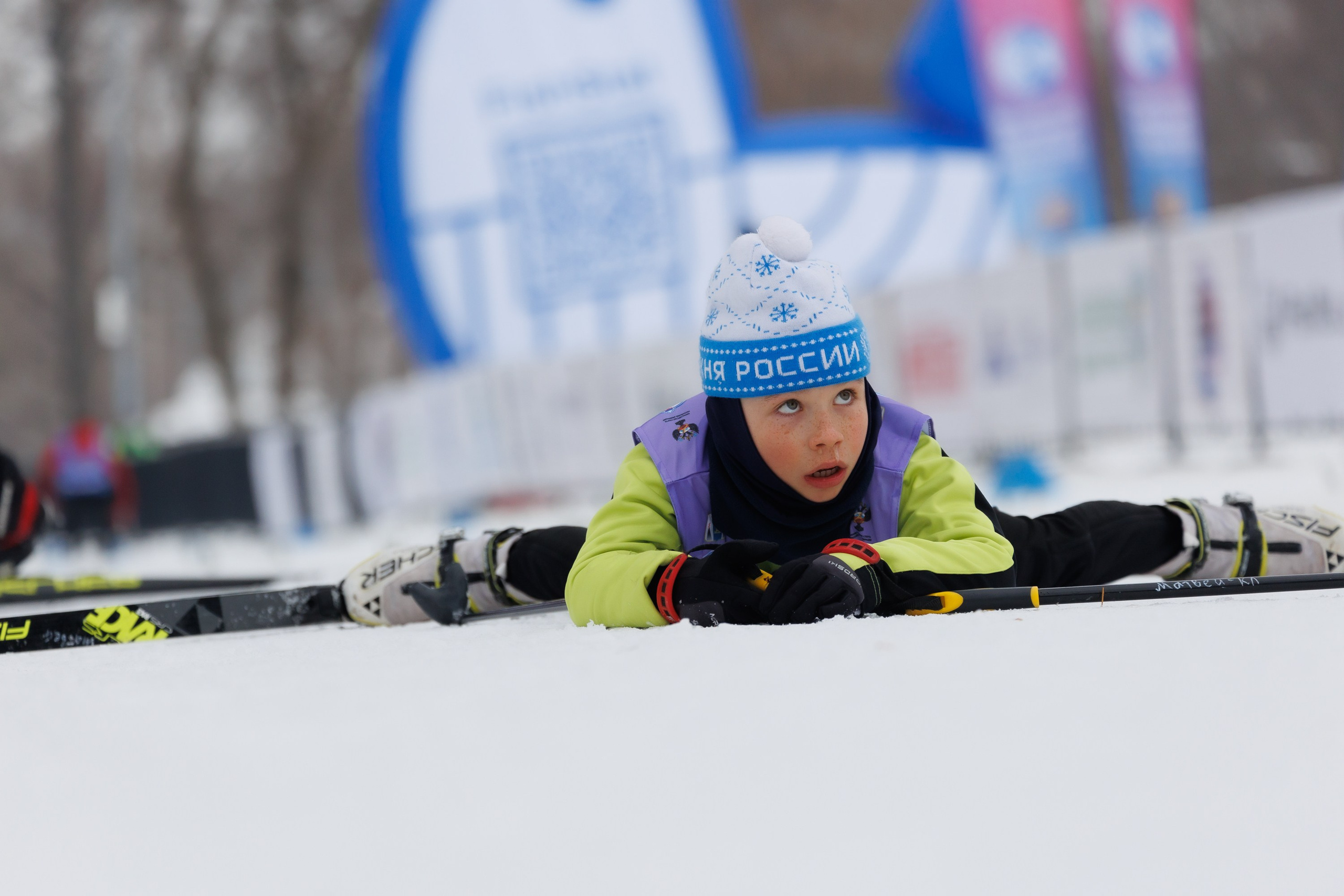 XXVII Сахалинский лыжный марафон. Фотограф Анастасия Зубкова