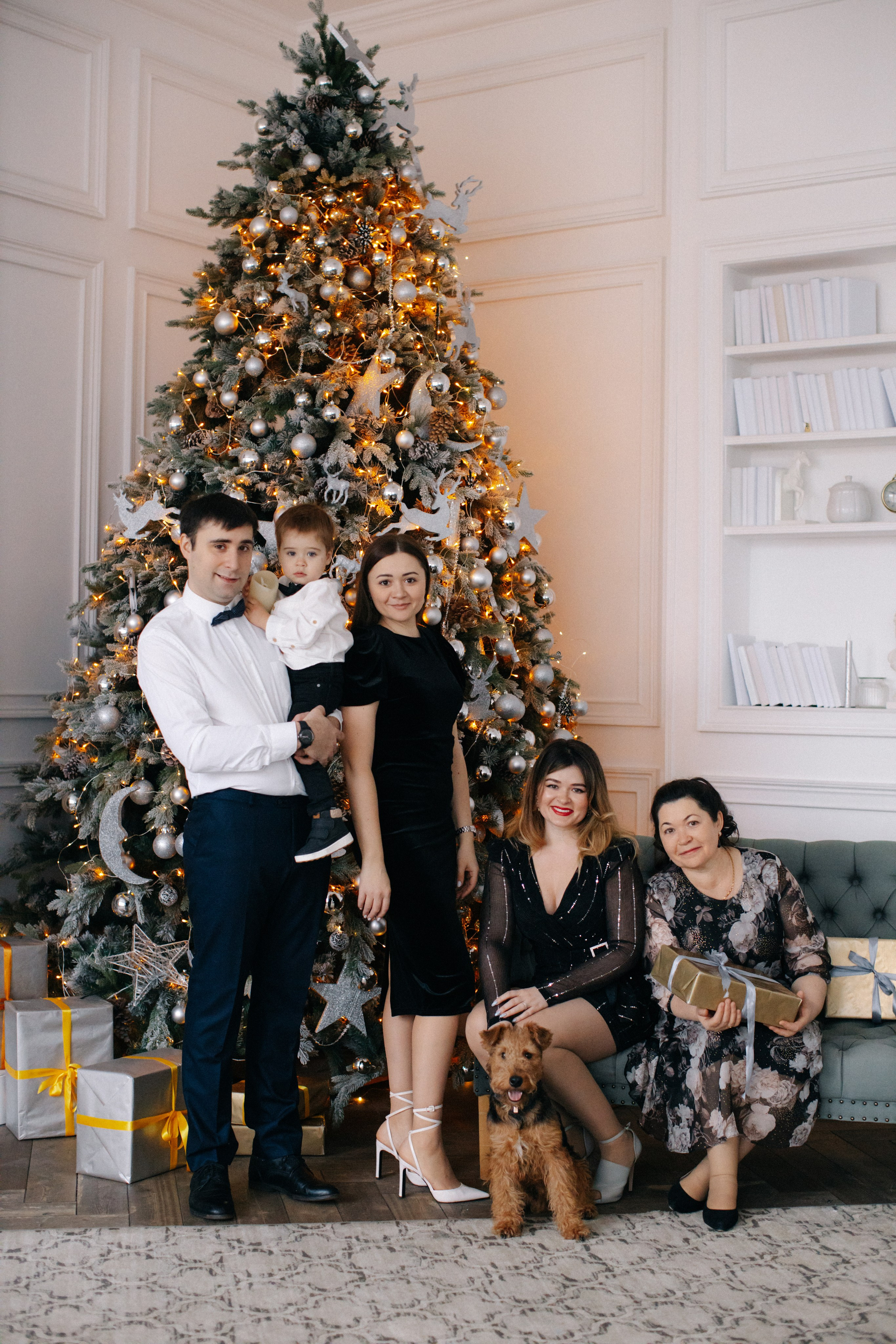 Семейная новогодняя фотосессия Зеленоград