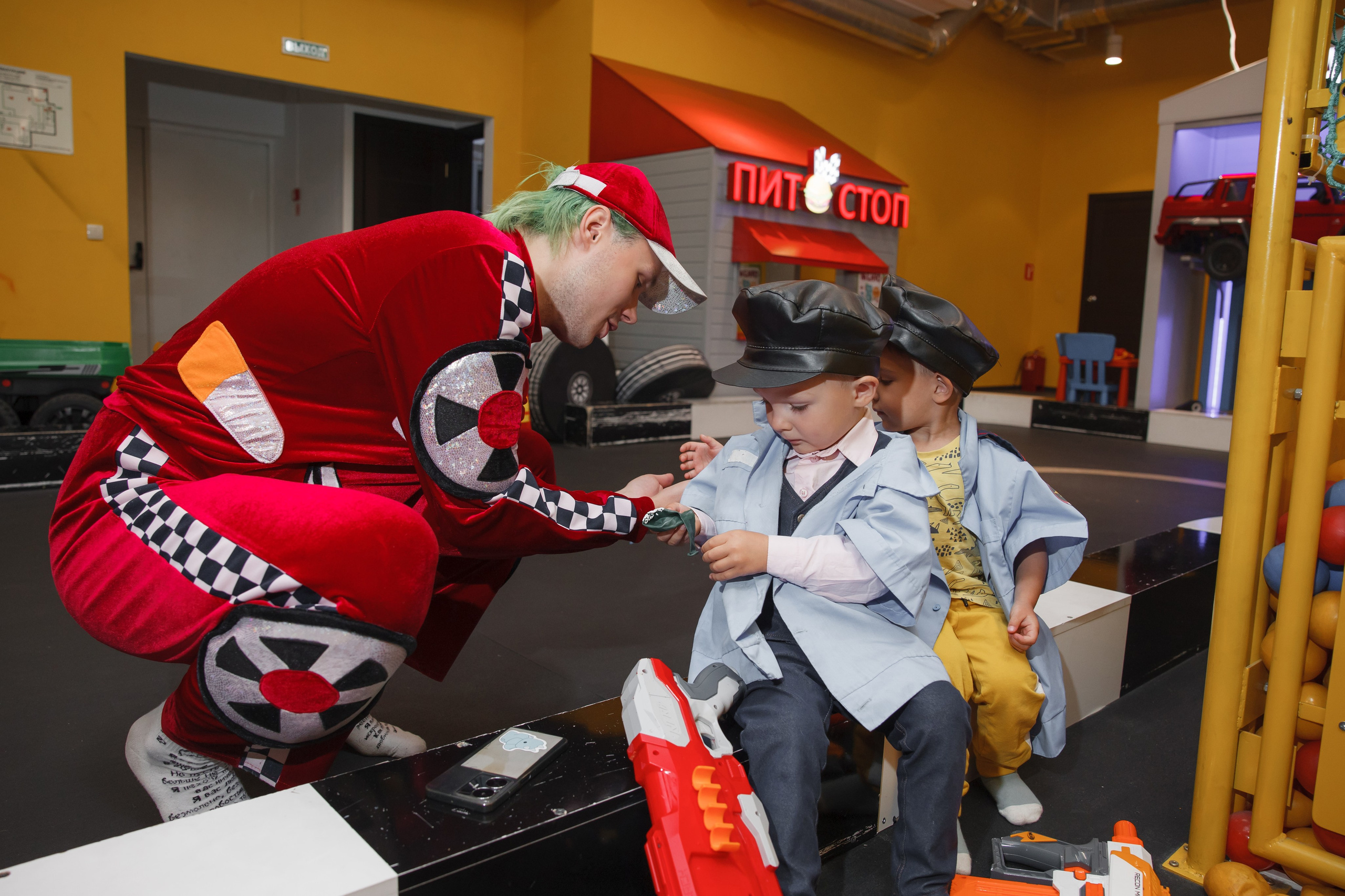 День Рождения, Глебу 3 годика, «Рули и строй». Свадебный и репортажный фотограф (Москва, Королев и другие)