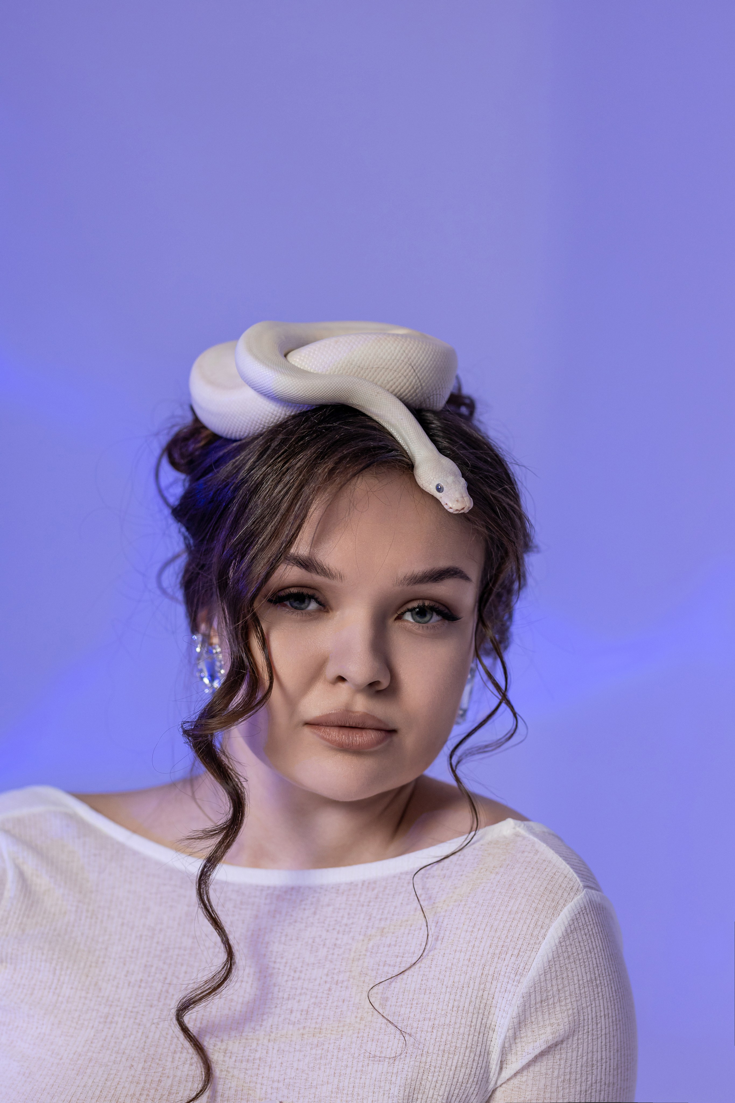 Фотопроект со змеёй 2025 г. Фотограф в городе Салават