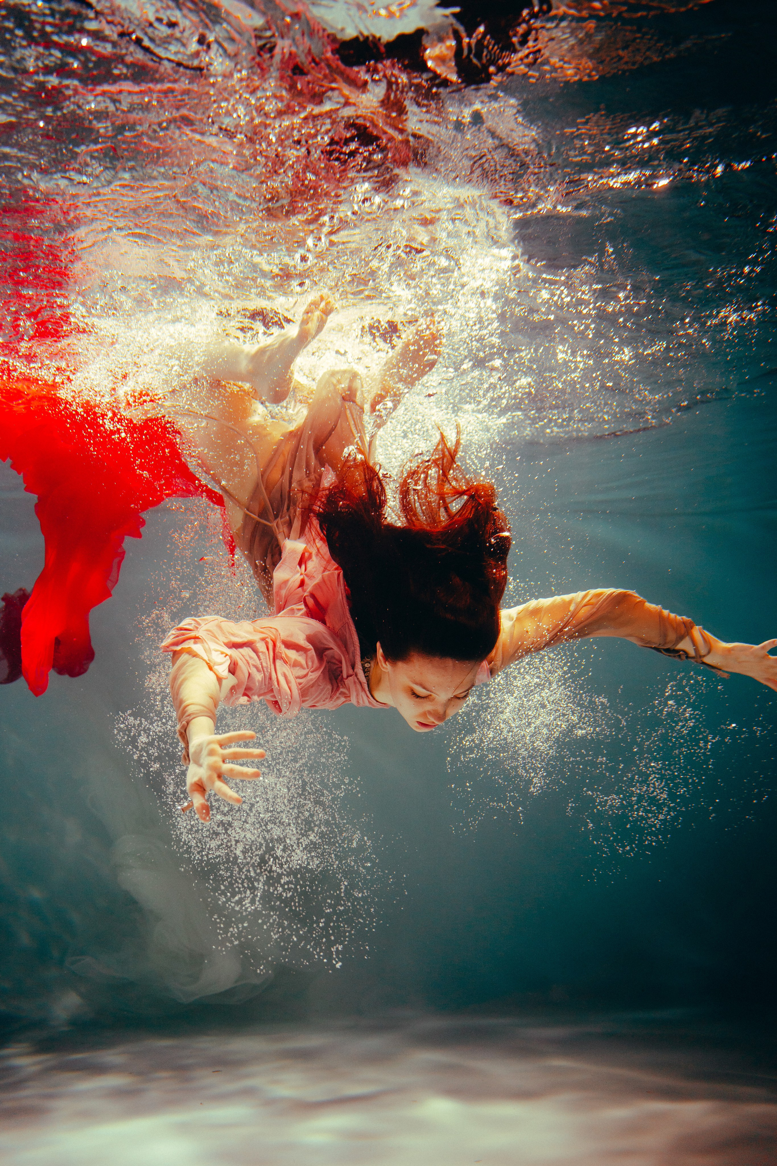 Под водой. Фотограф Москва