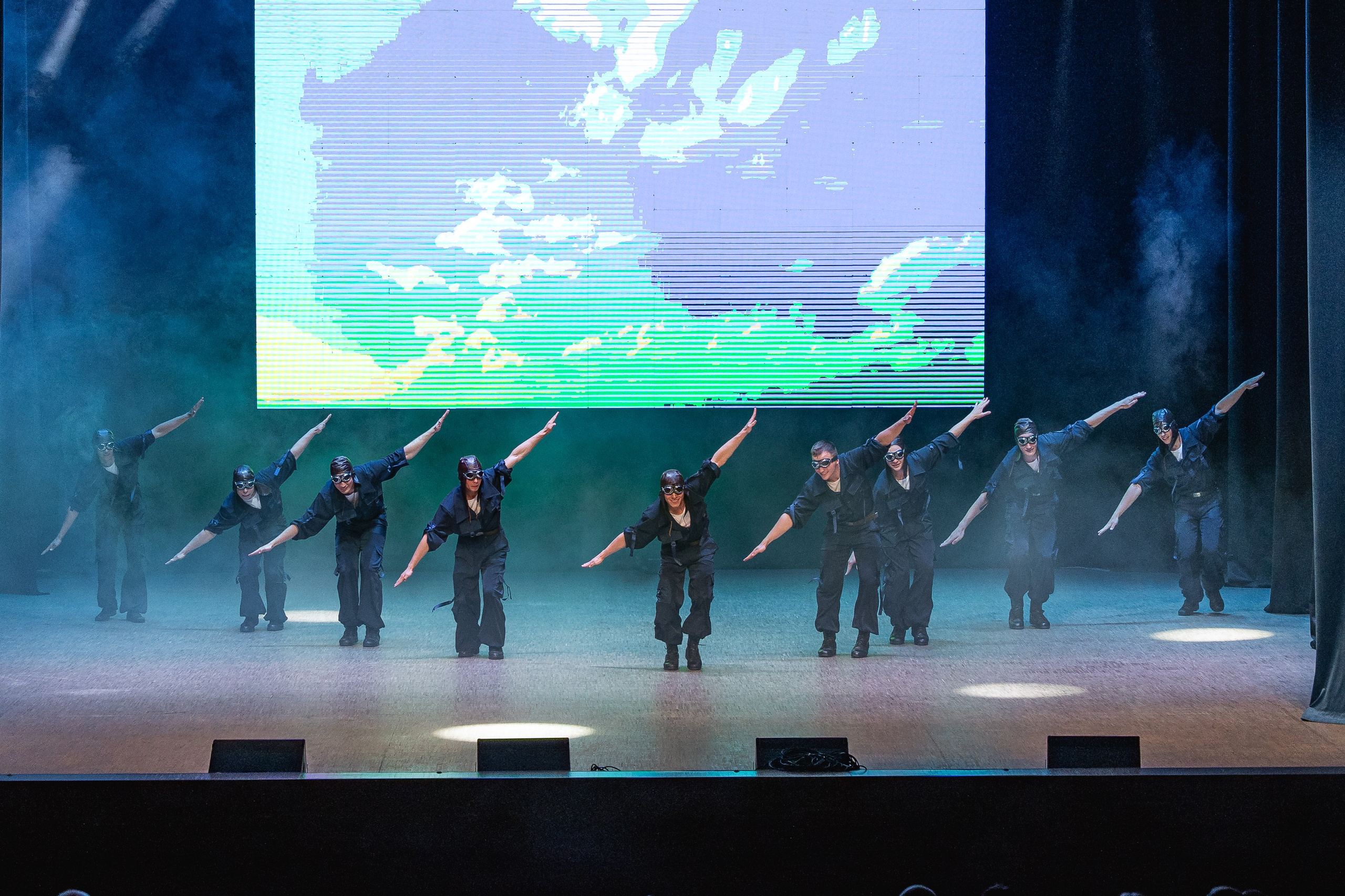 Отчётный концерт танцевально-спортивного клуба «PULSE». Портретный и репортажный фотограф в Воронеже: Анастасия Пузикова