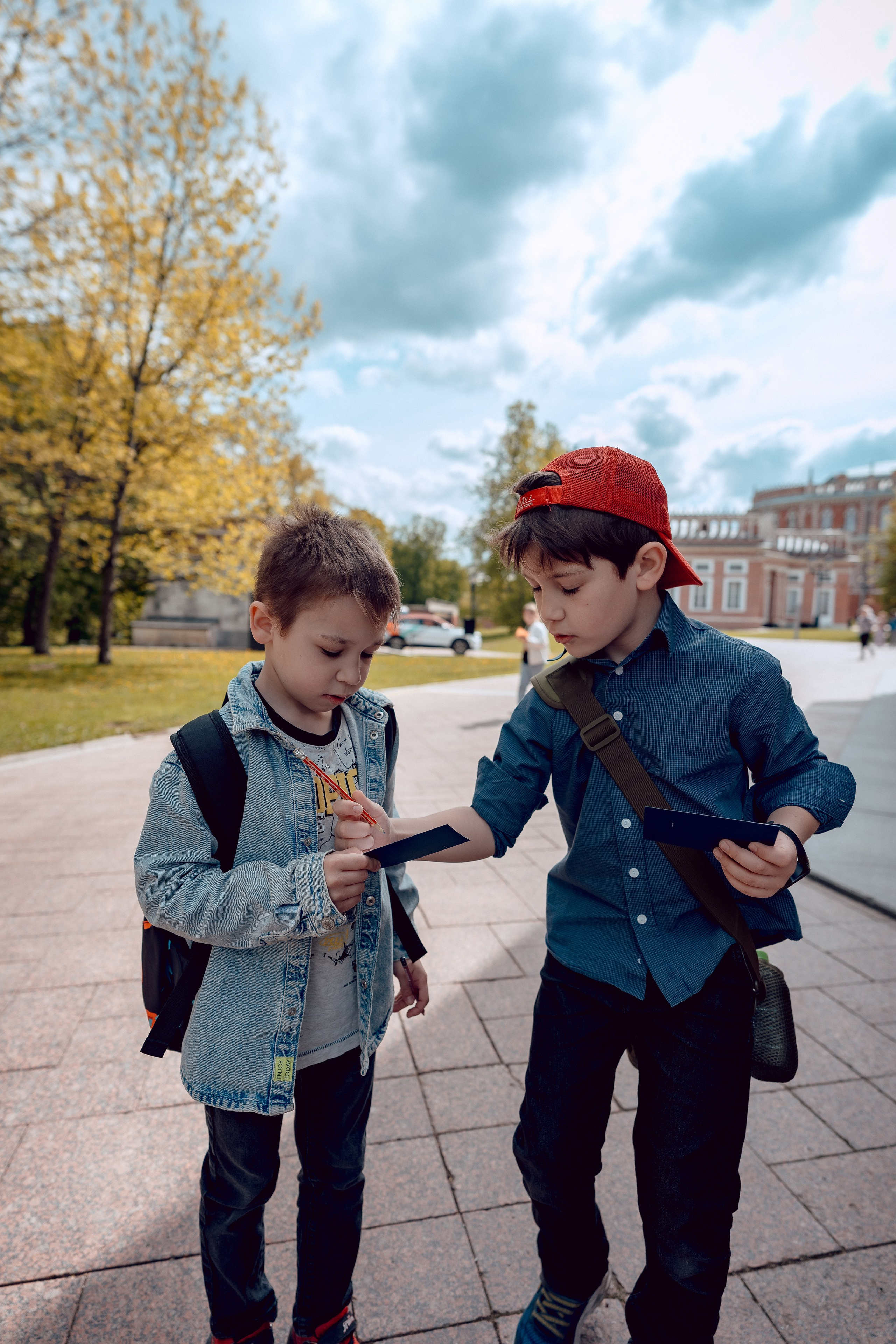 Прогулка в Царицино. Портретный и семейный фотограф в Москве/Видное