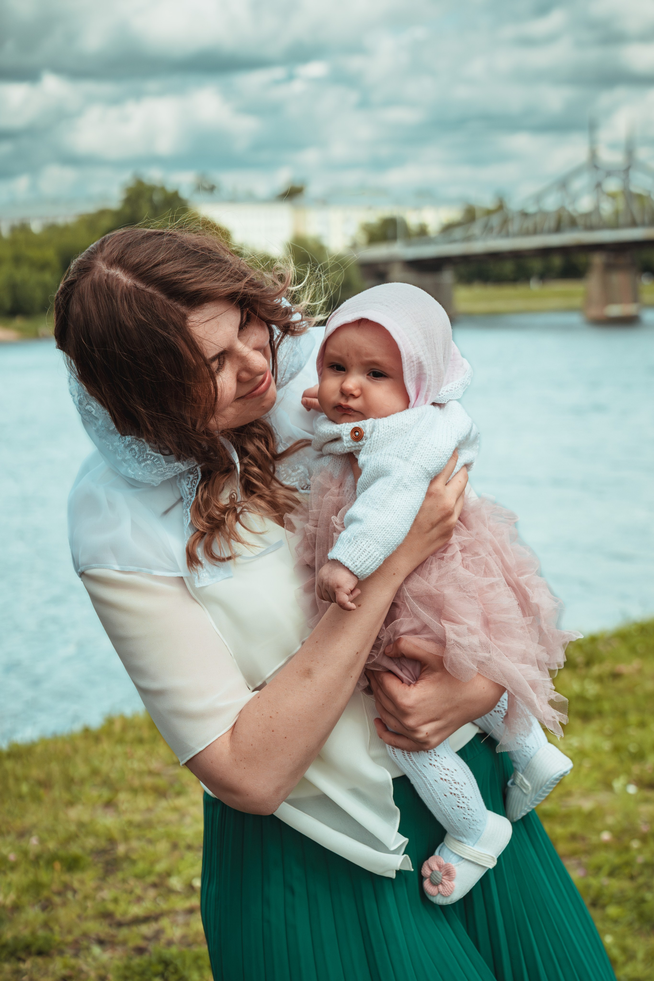 Крещение Анастасии в храме Михаила Тверского. Фотограф Евгений Егоров