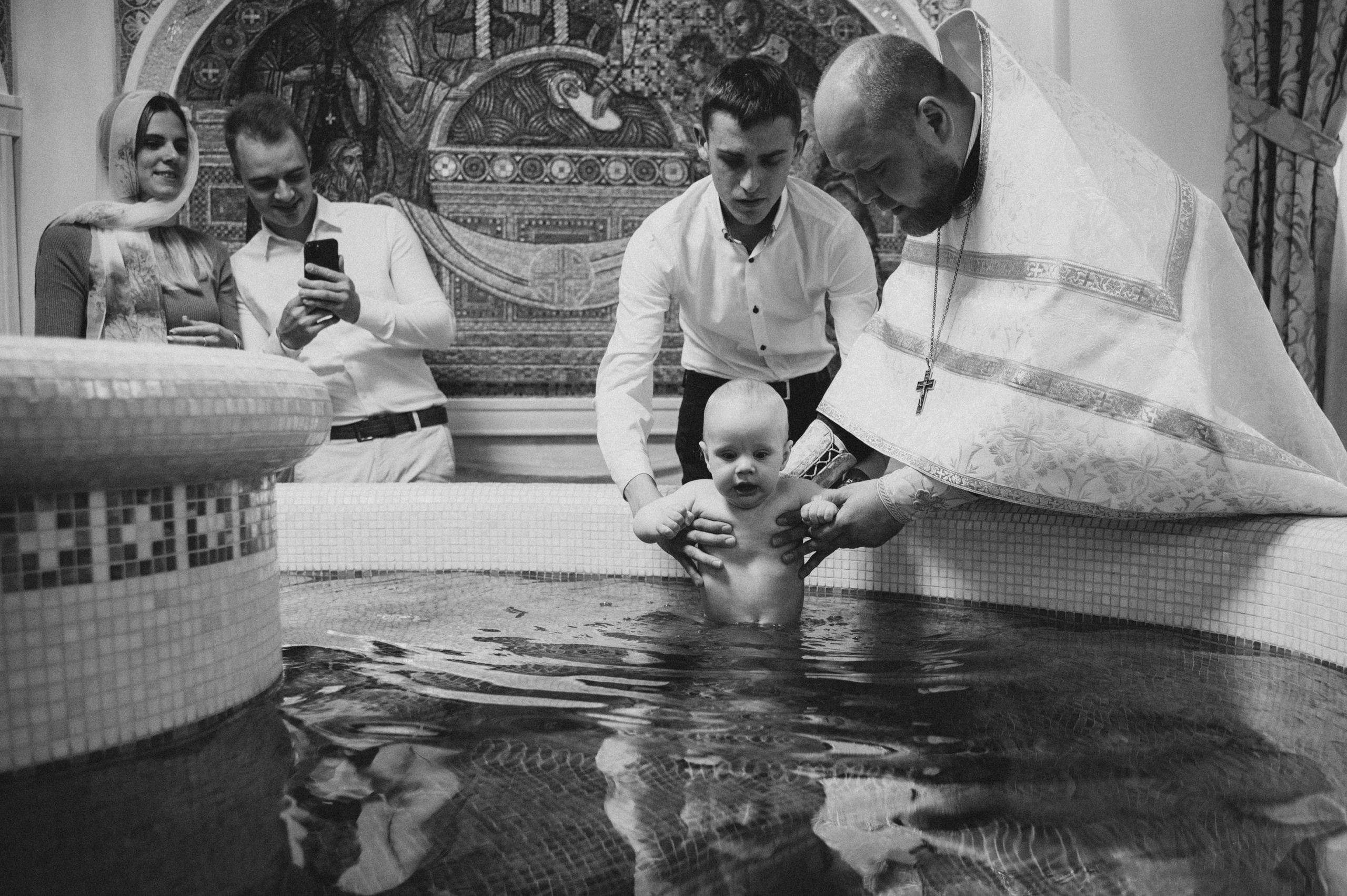Крещение Макара. Семейный фотограф в Минске Дарья Дреко