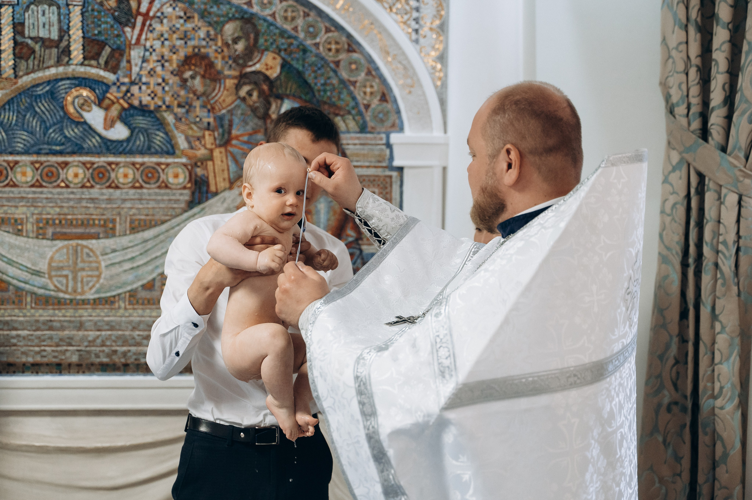 Крещение Макара. Семейный фотограф в Минске Дарья Дреко