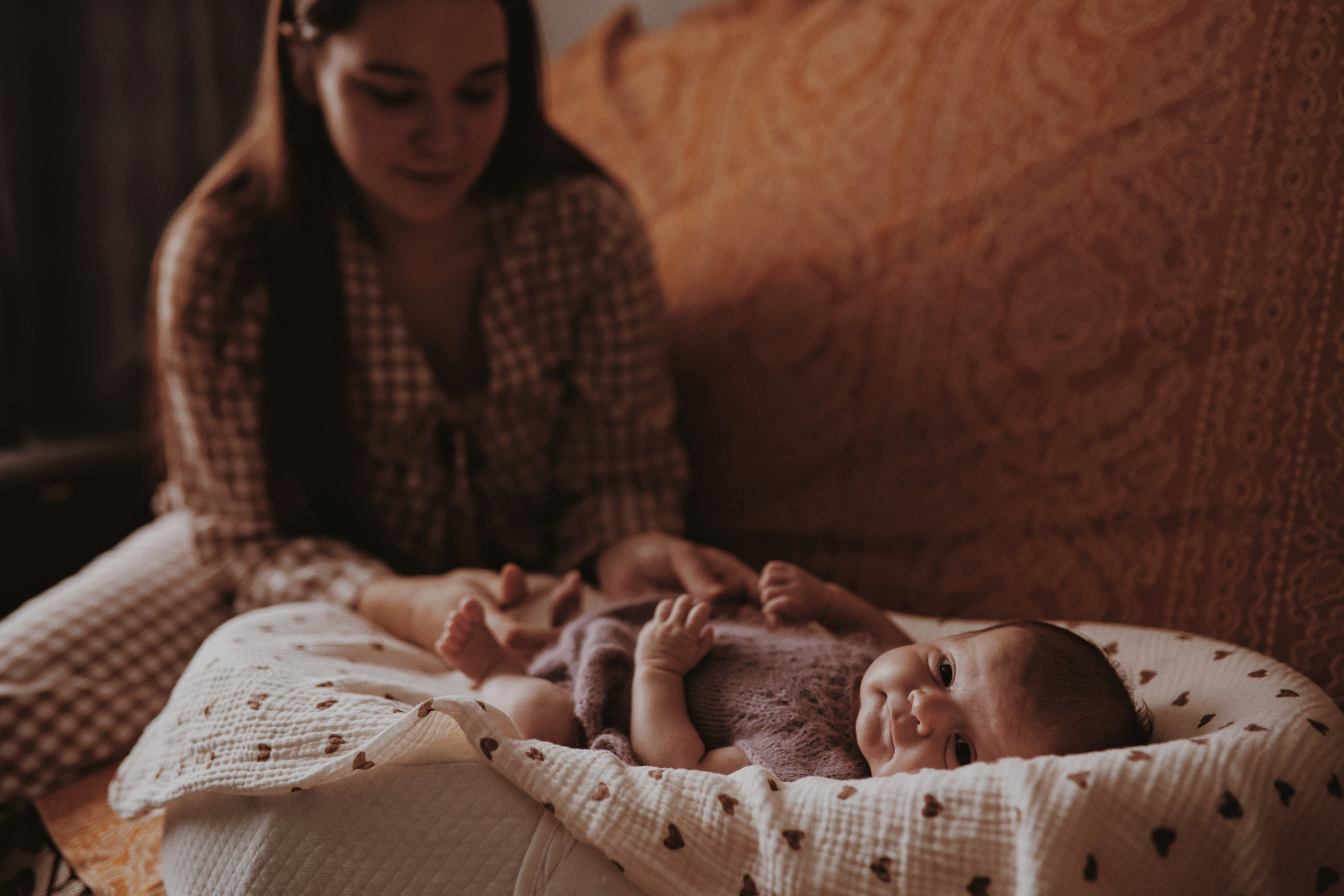 Первая фотосессия крошки Василисы. Семейный фотограф в Москве и Люберцах Юлия Гуськова