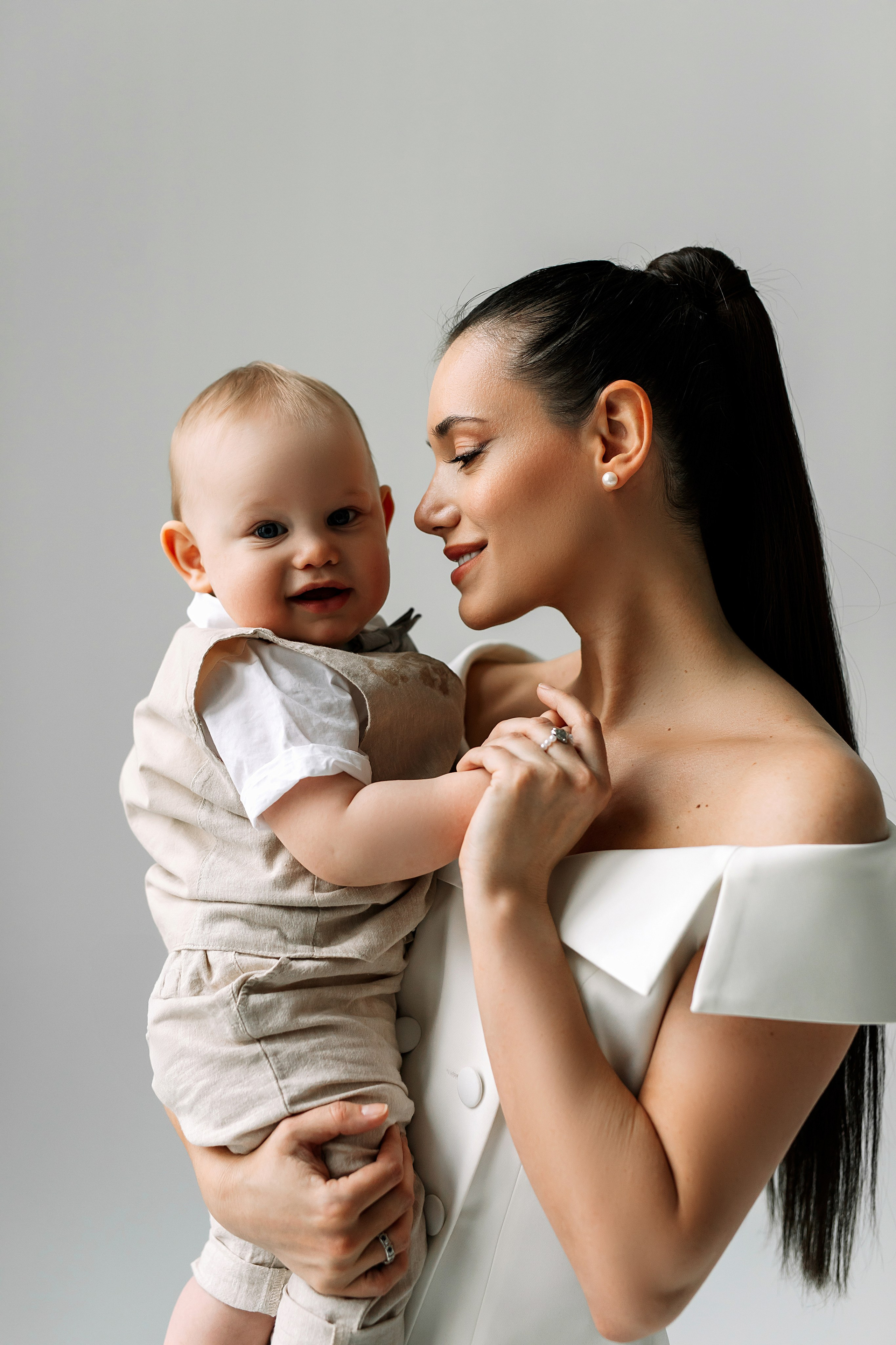 Семейная съемка в студии. Фотограф Москва Мария Захарова