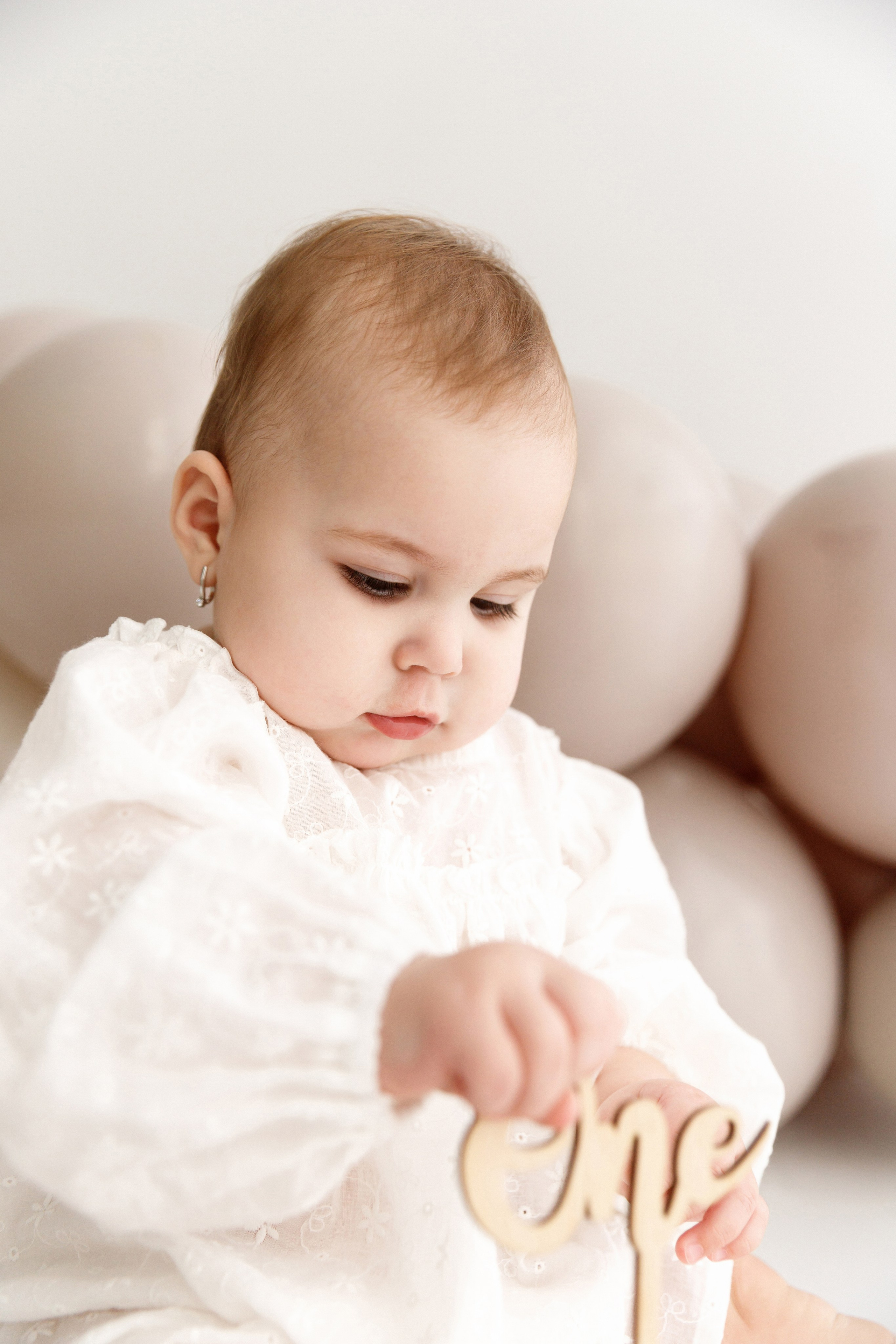 Годик Софии. Фотограф новорожденных Славянск-на-Кубани Куцевольская Екатерина