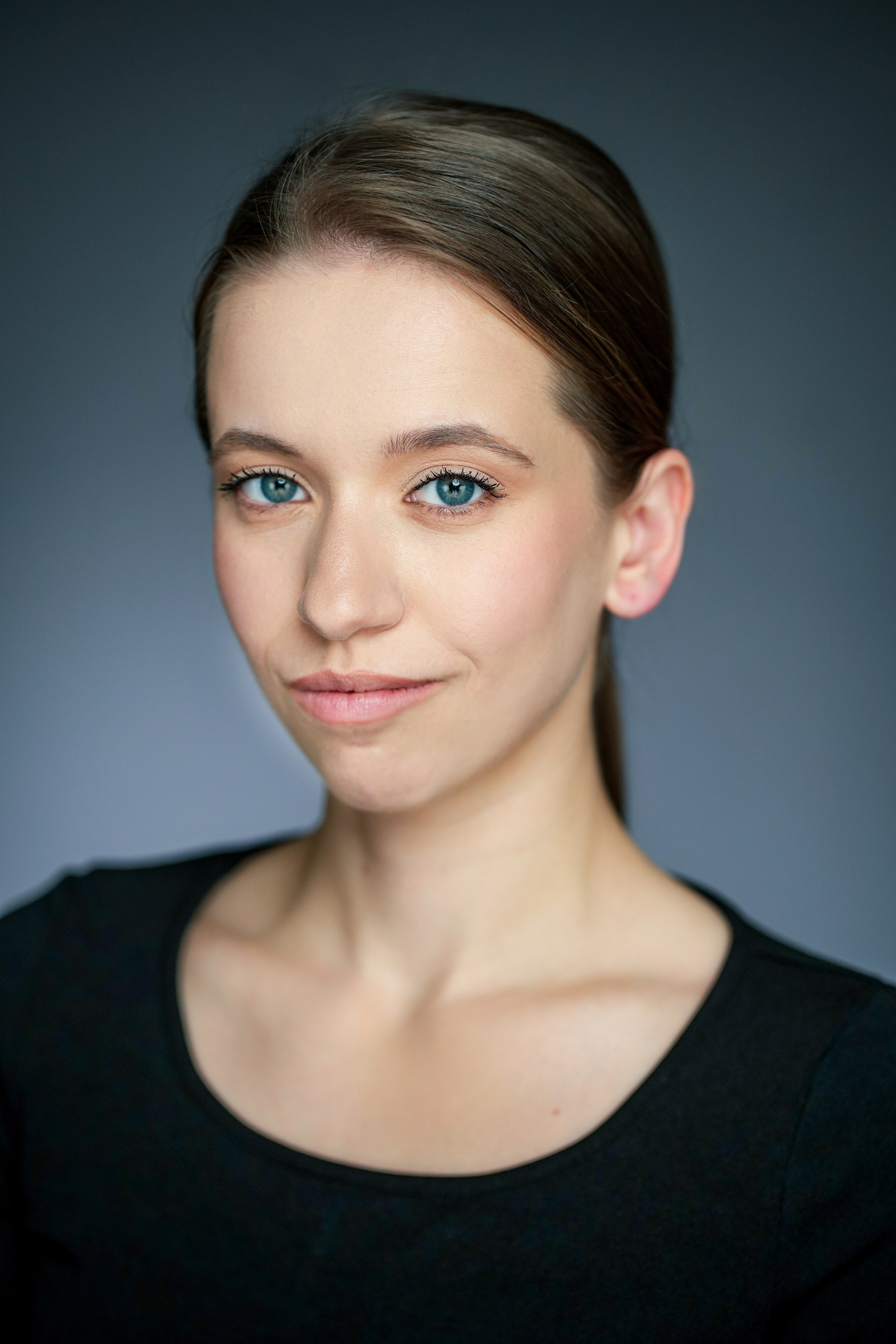 Актриса Виктория Нудная. Портретная съемка в Москве, студийный фотограф Игорь Фомин