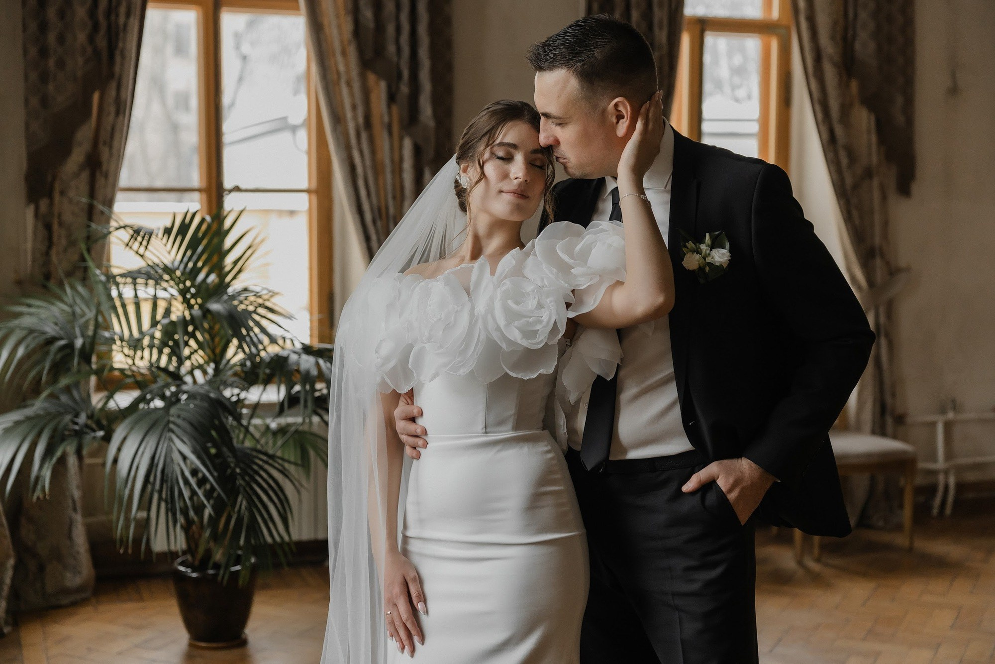 Юлия и Сергей. Свадебный фотограф в Москве и Санкт-Петербурге Анастасия Мирославская