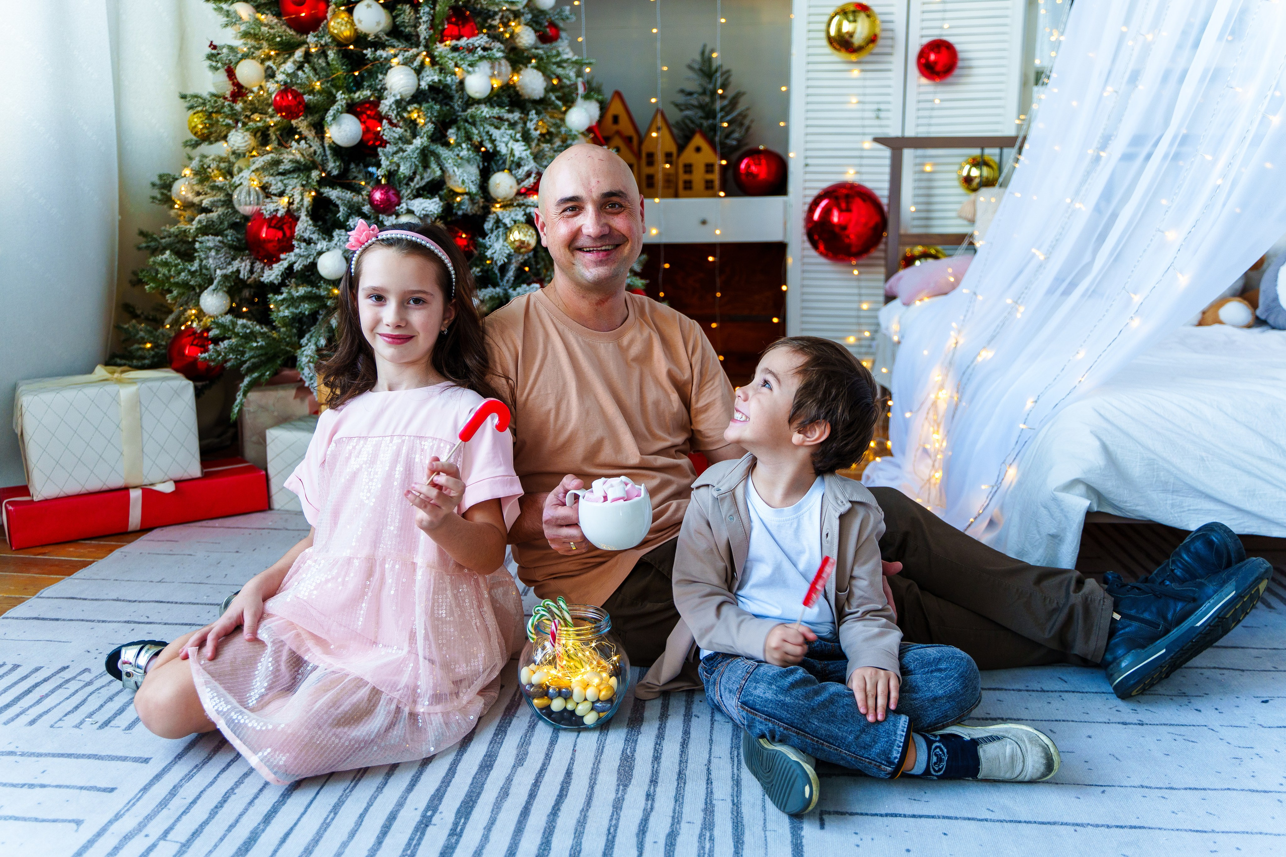 Семейная новогодняя фотосессия в Хабаровске. Школьный и семейный фотограф в Хабаровске Татьяна Ассаулова