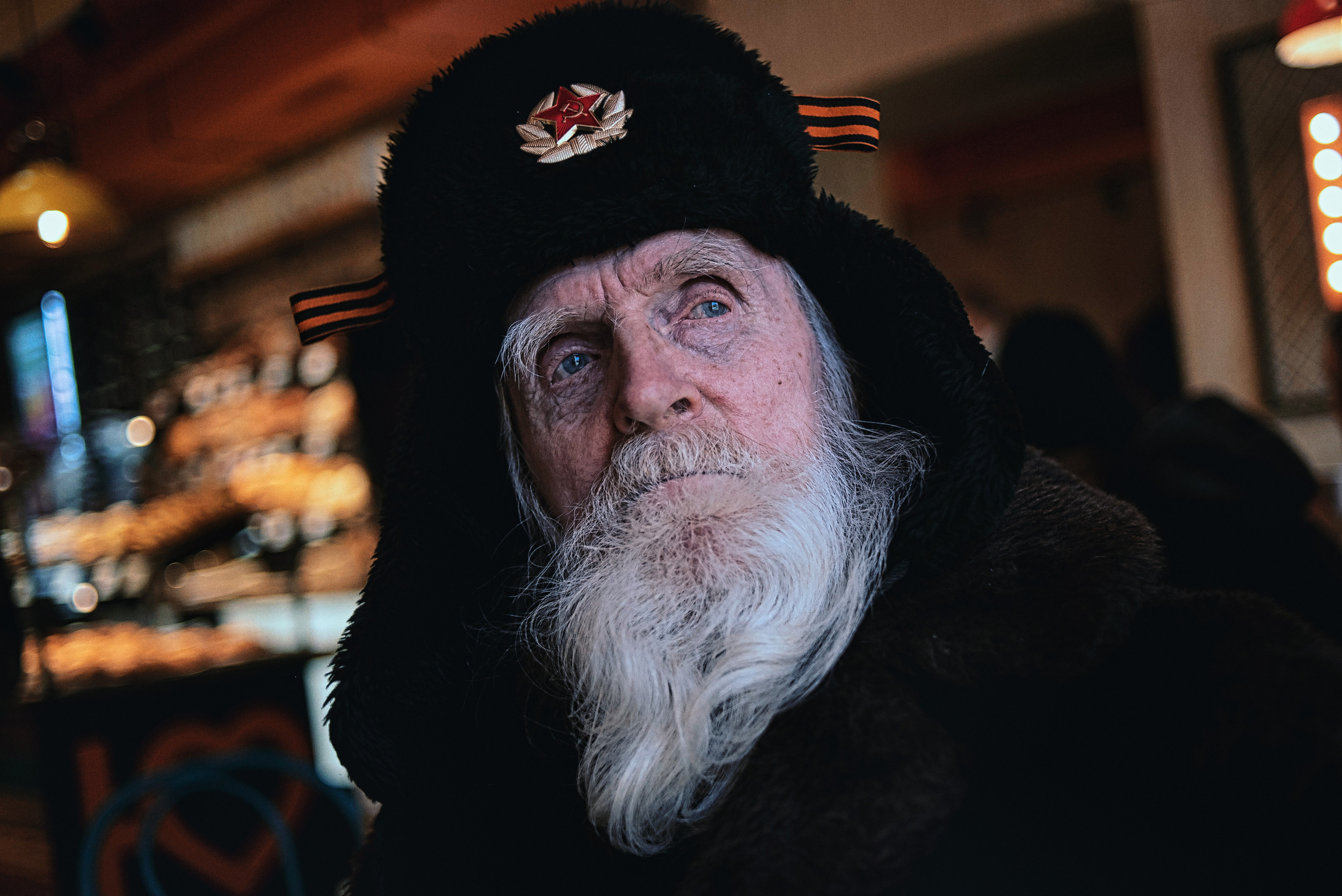 Портрет старика с седой бородой