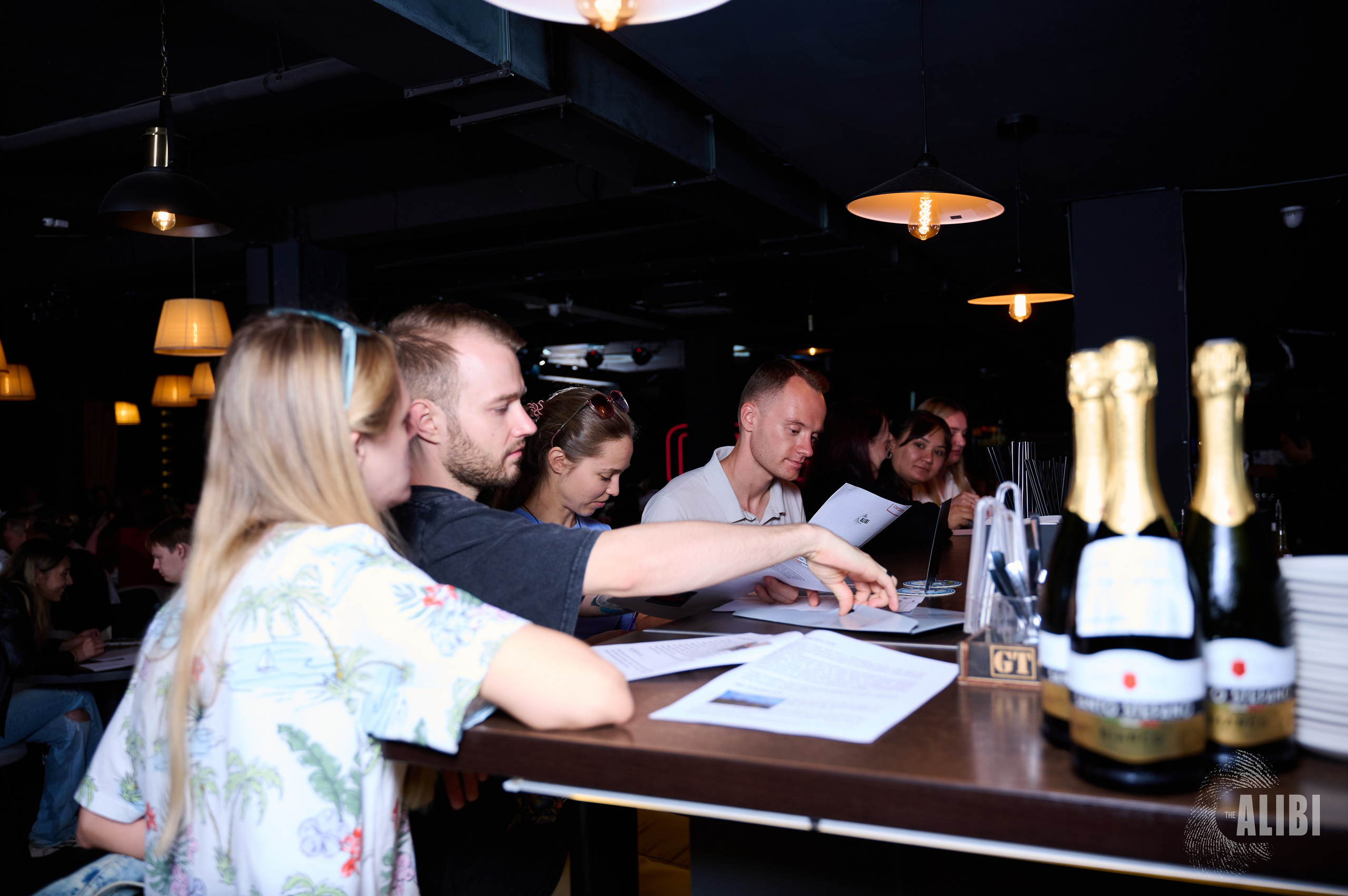 Квиз ALIBI. Фотограф Универсал в Новосибирске