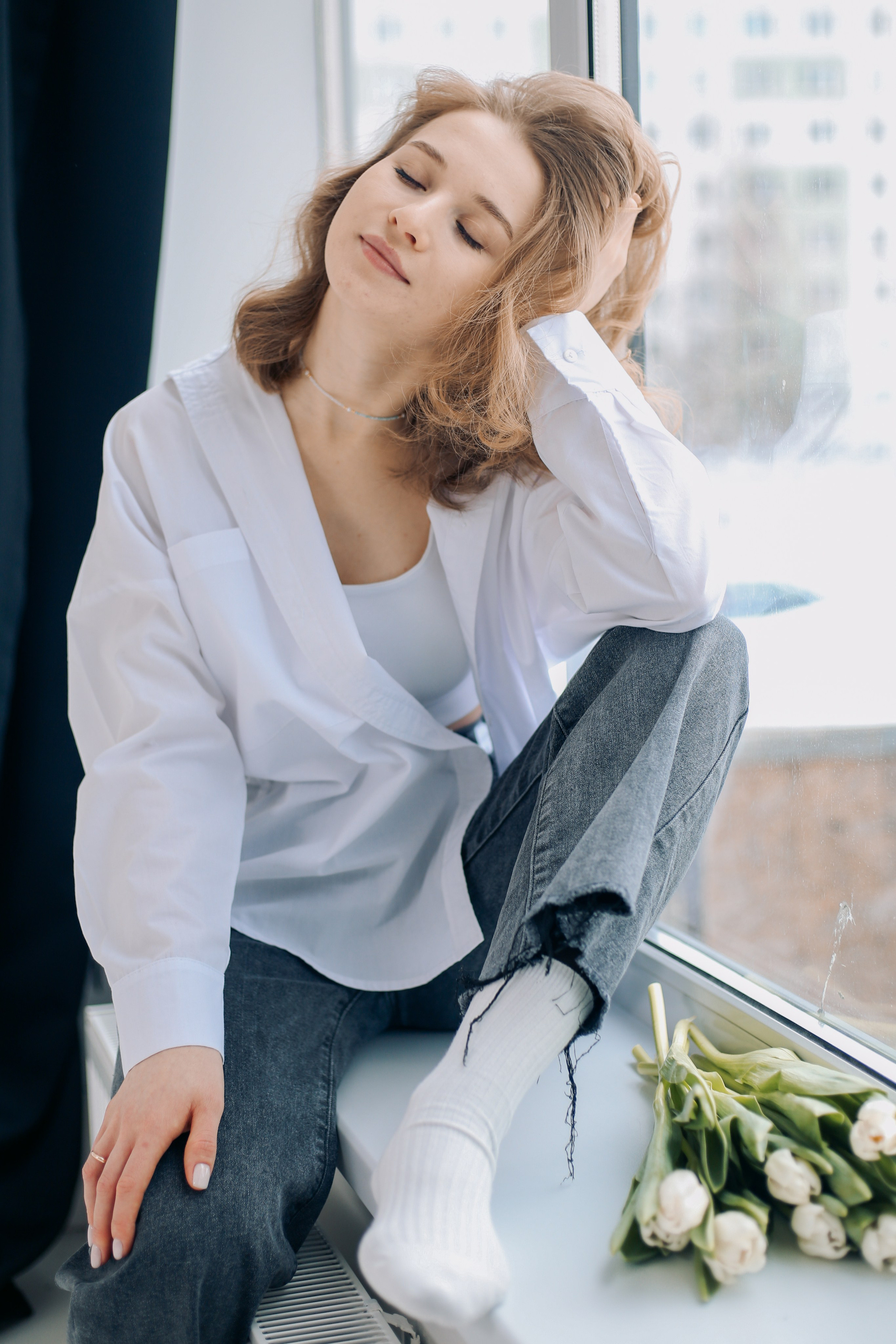 Весенняя в фотостудии Vibes. Фотограф Анастасия Залевская