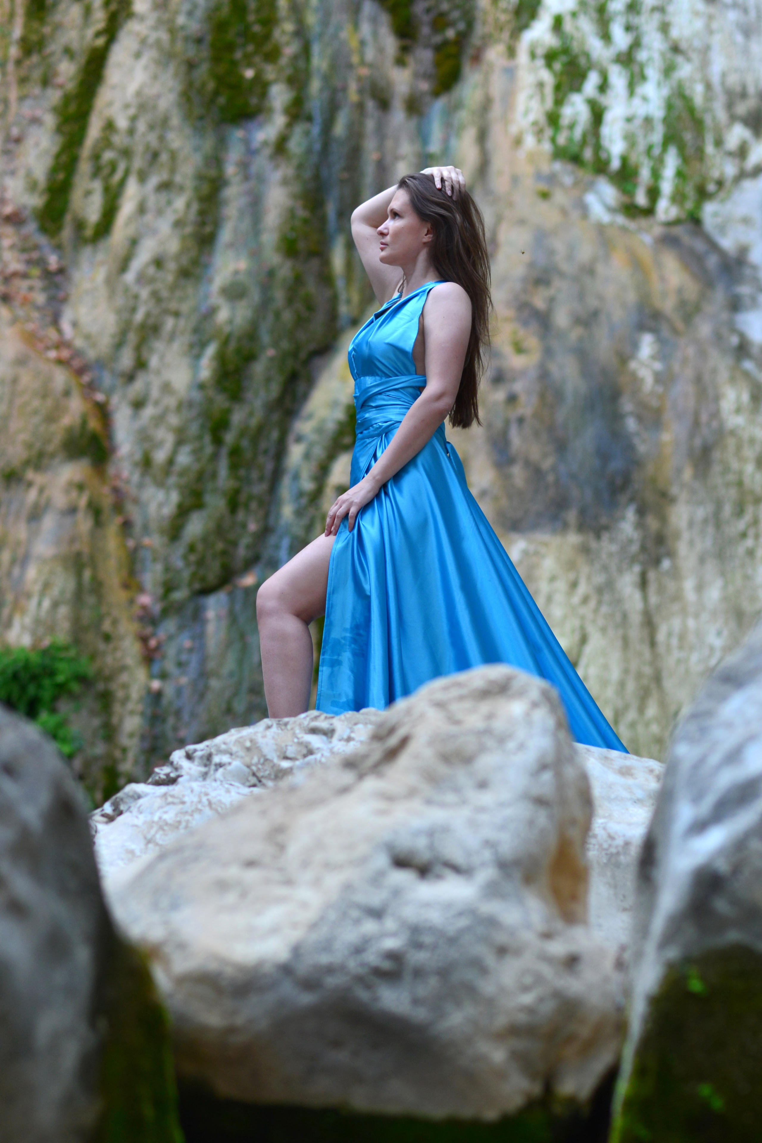 Индивидуальная фотосессия у водопада Анталия Белек. Профессиональный фотограф в Турции Анталии Кемере Сиде Белеке Алании