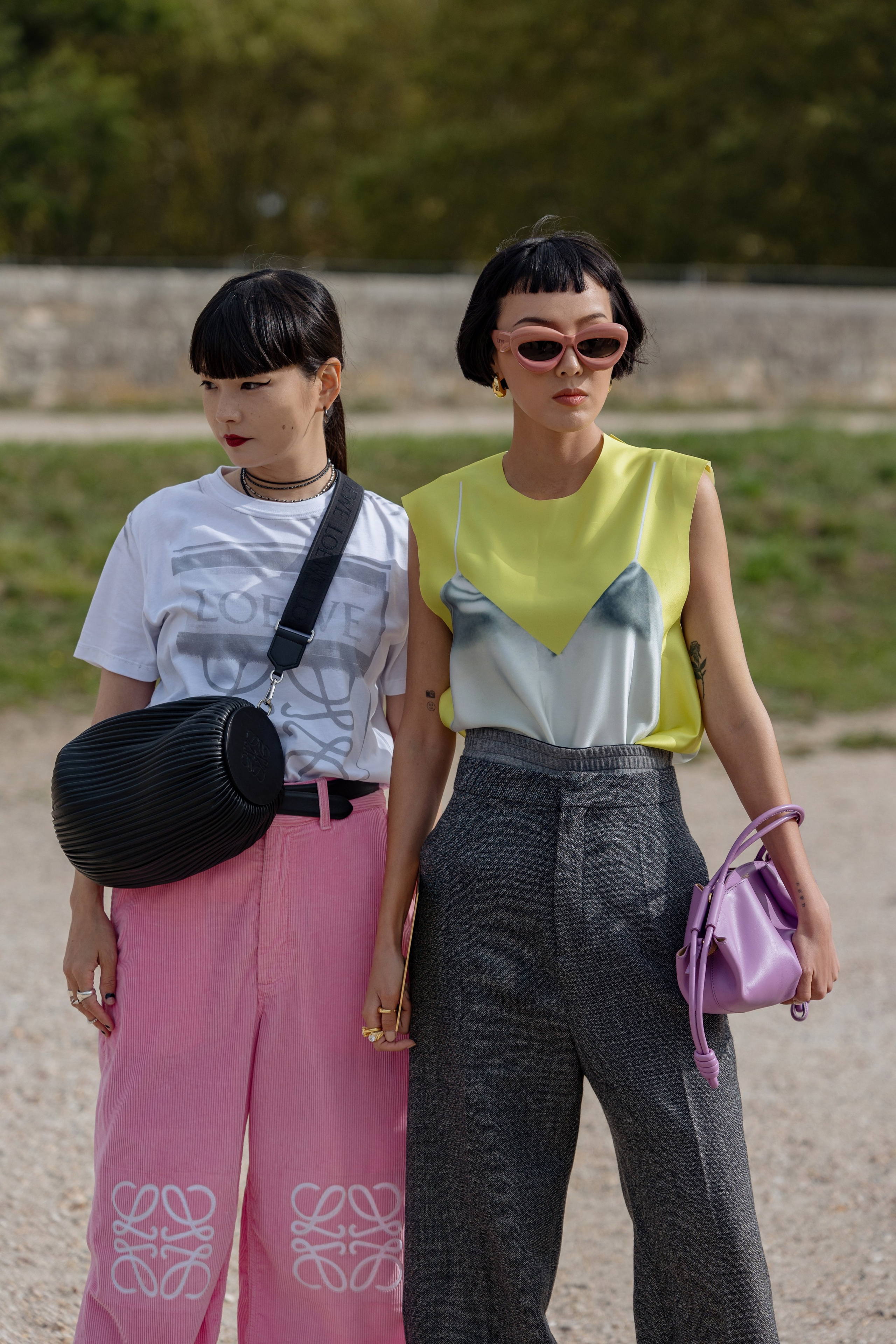 PFW SPRING SUMMER 2024 LOEWE. Photographer in Milan Ivan Goncharov