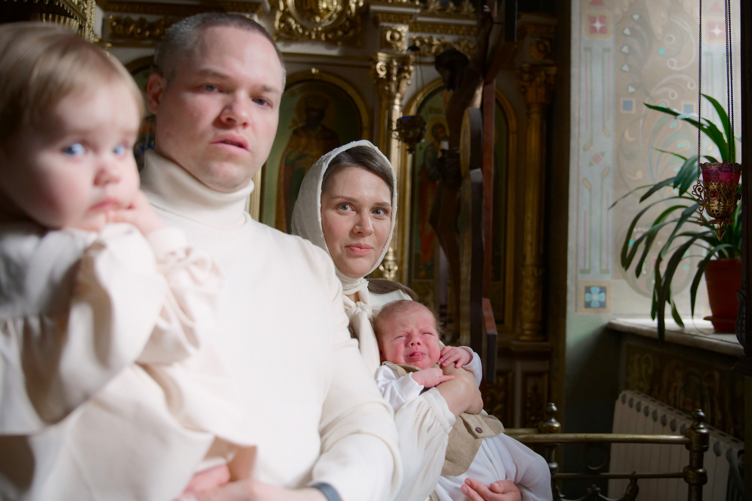Таинство Крещения на Светлой Седмице. Фотограф в Москве