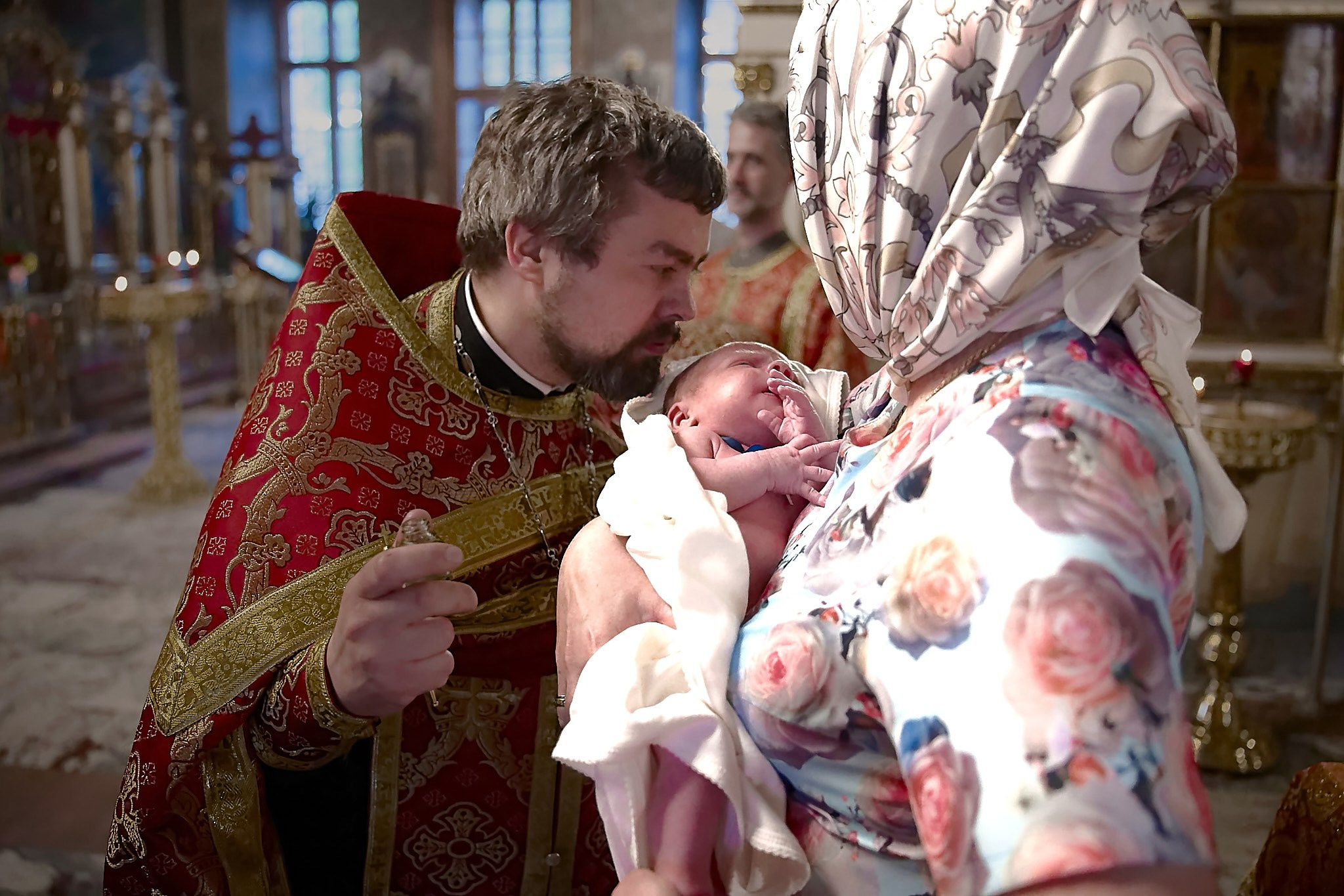 Таинство Крещения на Светлой Седмице. Фотограф в Москве