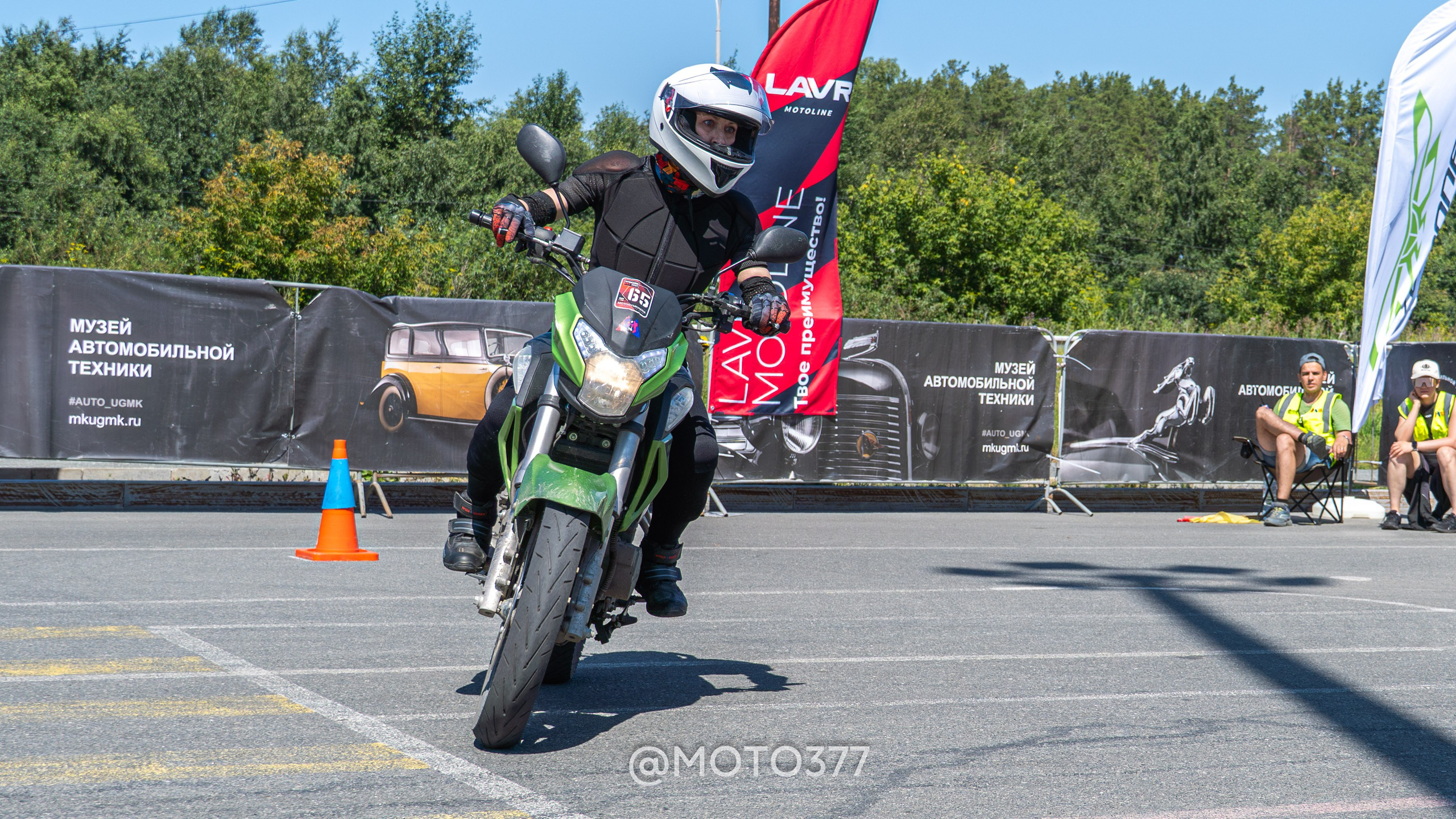 Motogymkhana CUP 1 Ekat 2025. Moto377