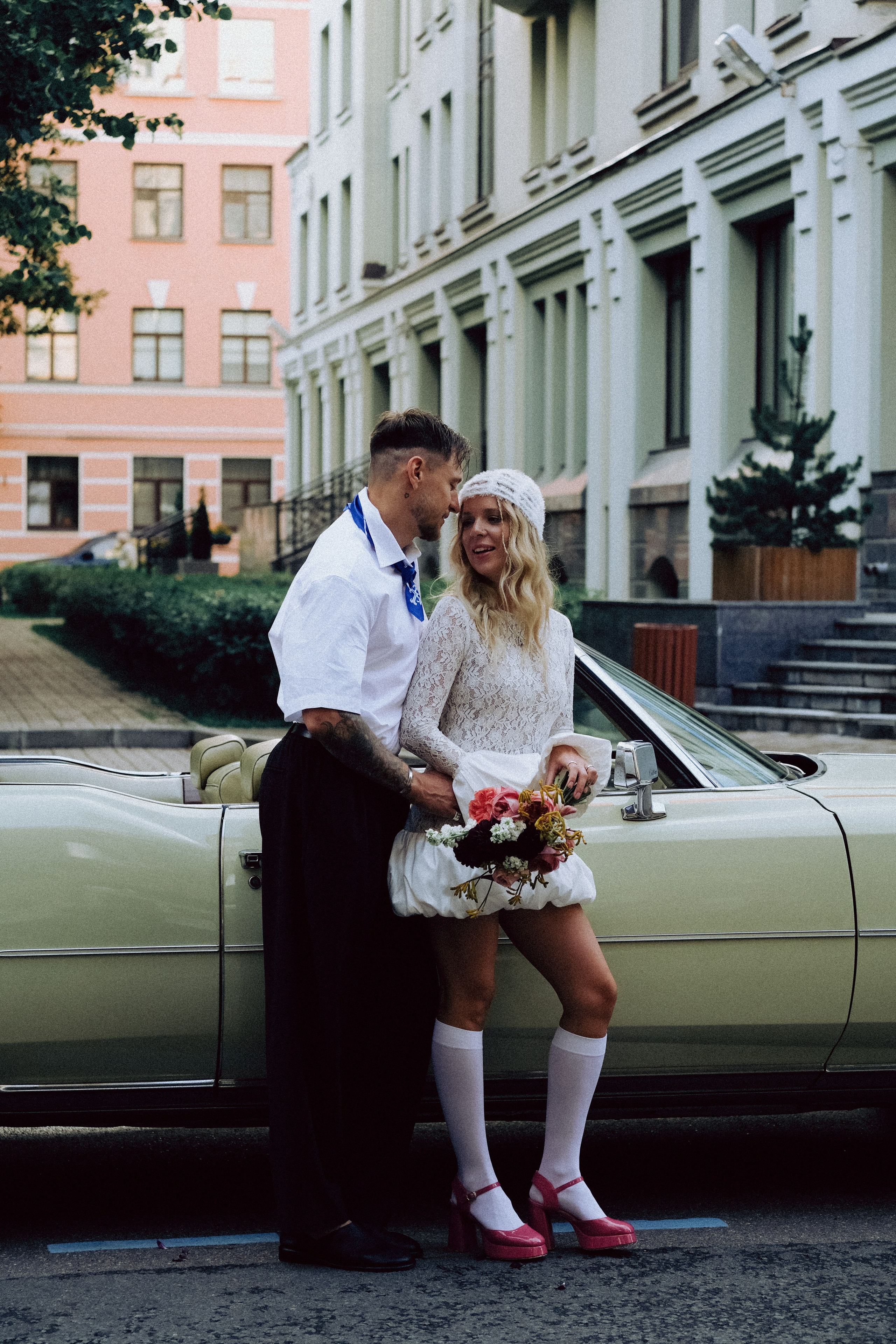 СВАДЕБНАЯ СЬЕМКА С КАБРИОЛЕТОМ В САНТК-ПЕТЕРБУРГЕ НА ПЕТРОГРАДКЕ В ОТЕЛЕ ПАНОРАМИКА. Профессиональный фотограф, Санкт-Петербург — Виктория Богомолова