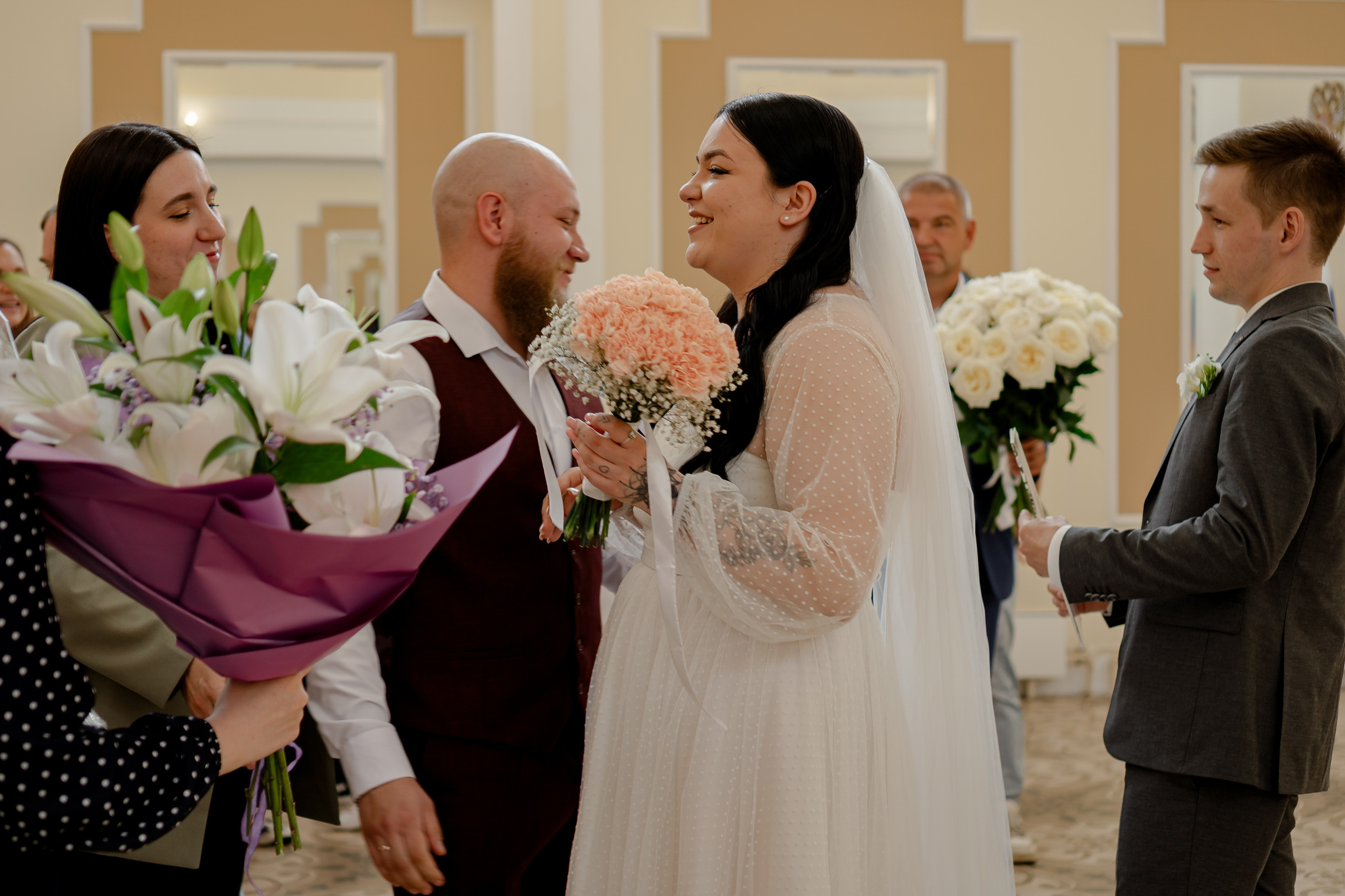 СВАДЕБНАЯ СЬЕМКА В ЗАГСЕ И БАНКЕТ. Профессиональный фотограф, Санкт-Петербург — Виктория Богомолова