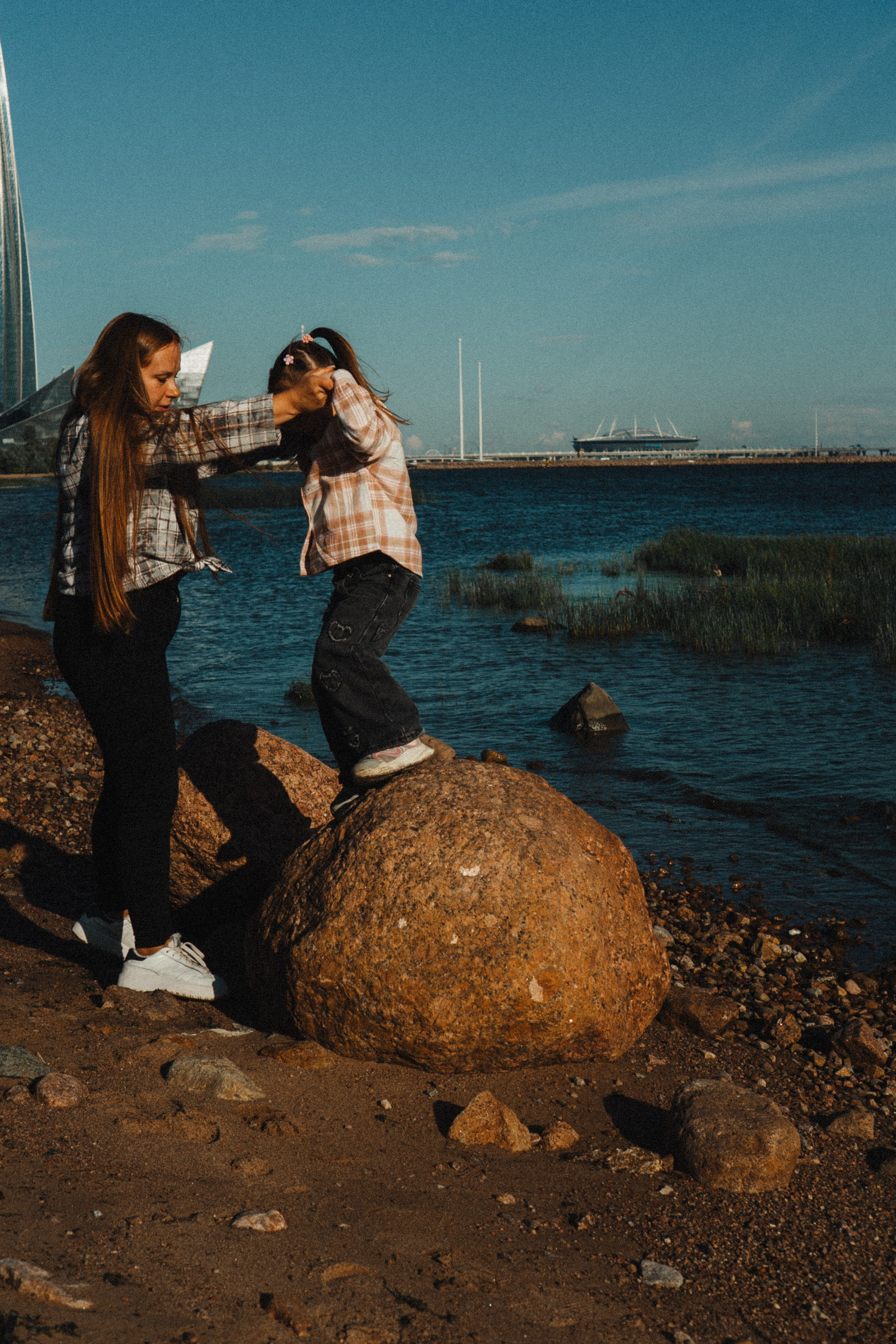 МАМА И ДОЧКА НА ФИНСКОМ ЗАЛИВЕ. Профессиональный фотограф, Санкт-Петербург — Виктория Богомолова