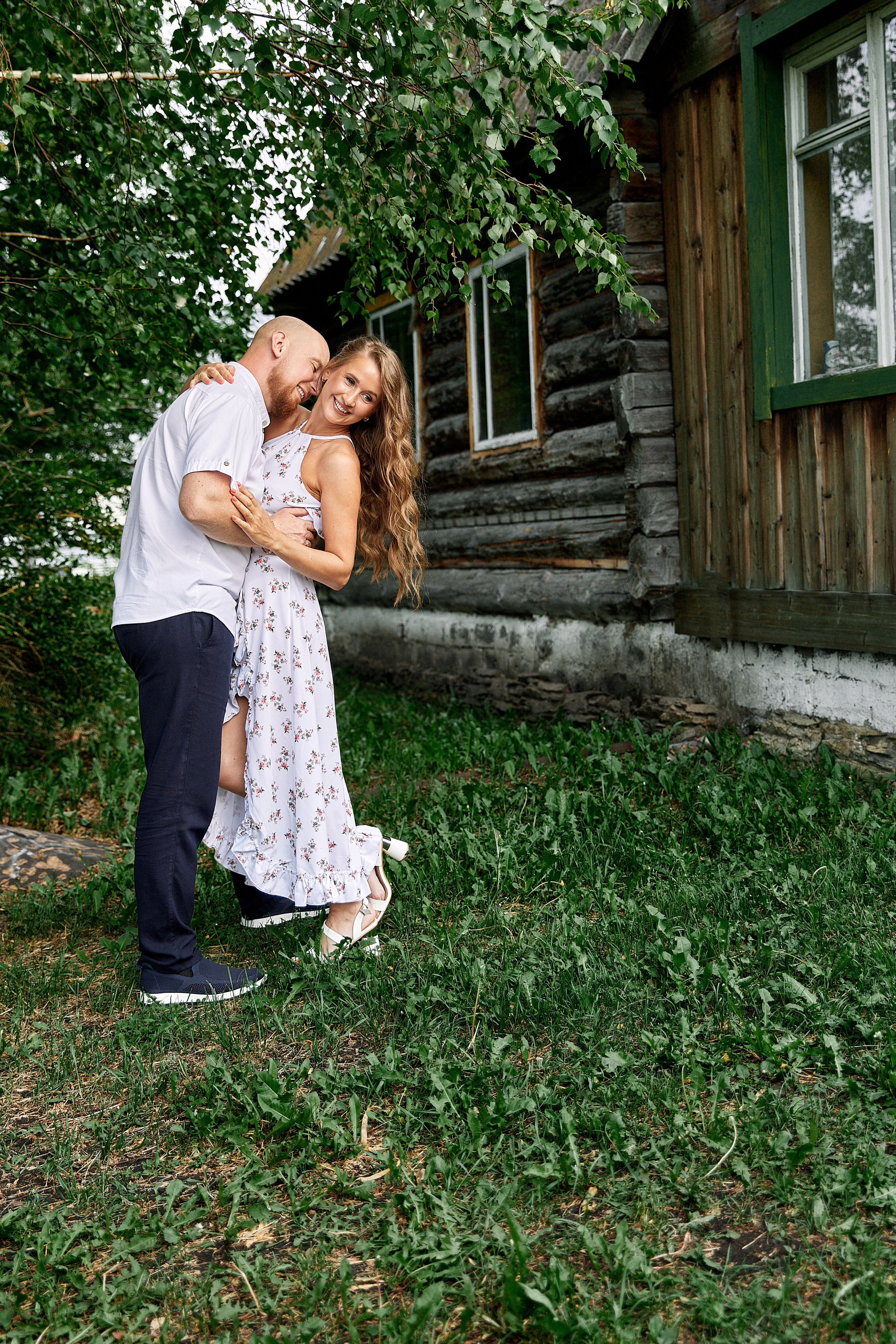 Фотосессия двоих в деревенском стиле. Свадебный, контент фотограф в Кемерово Любовь Гальцова