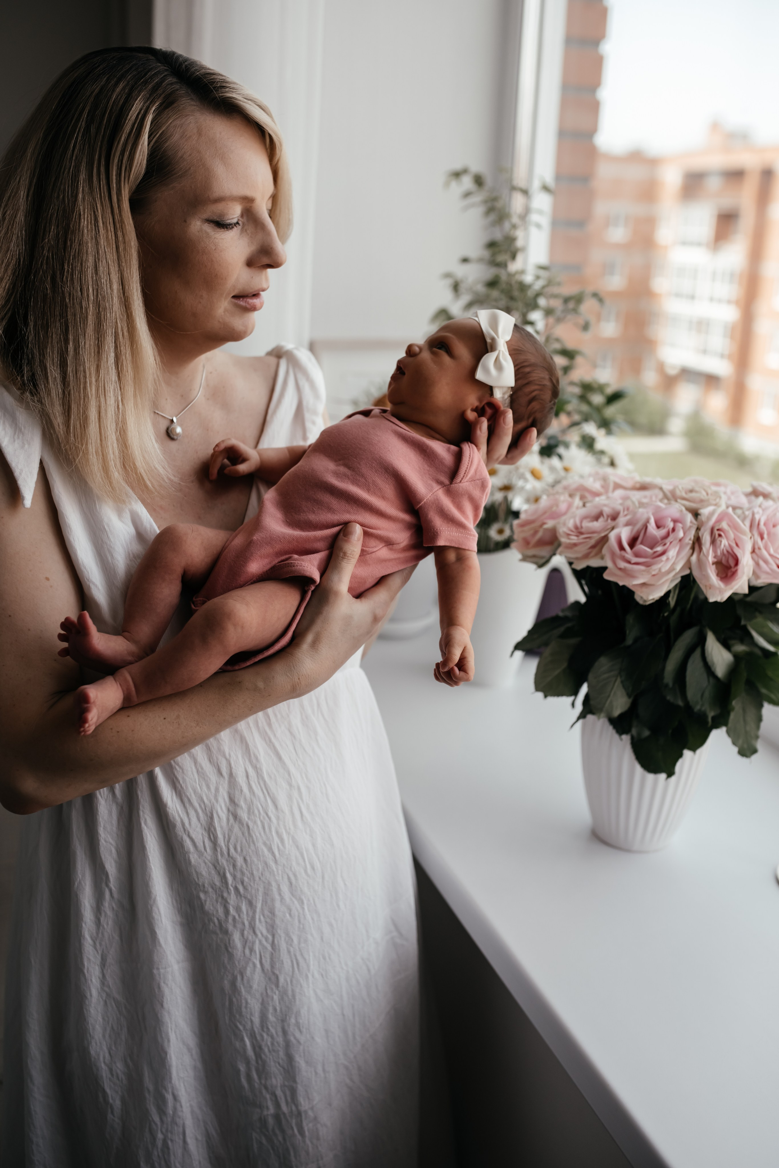 Первые дни Аси дома. Семейный фотограф в Томске Зарина Азизбаева