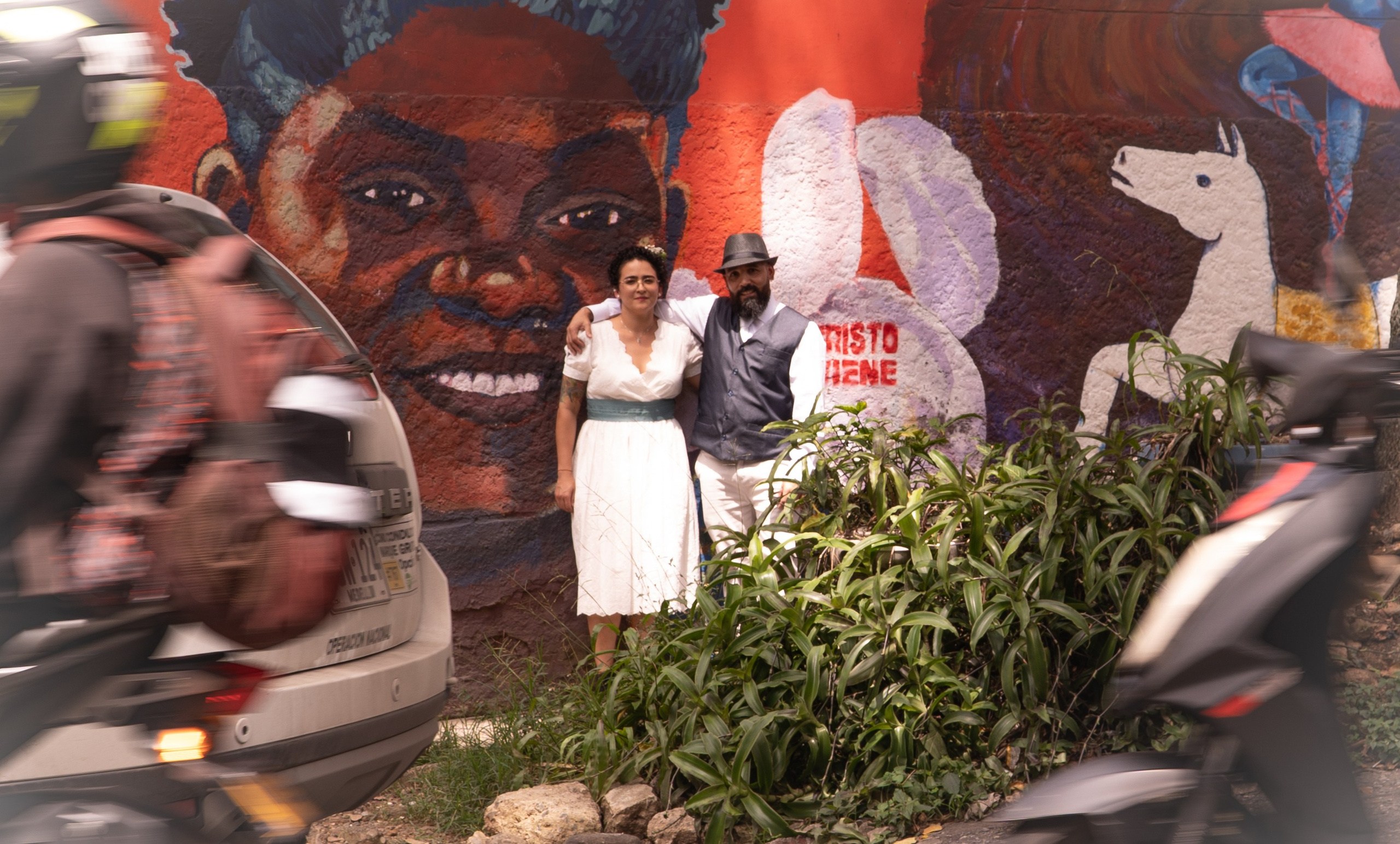 Jaime and Carolyna. Wedding Photographer in Barcelona and Medellin