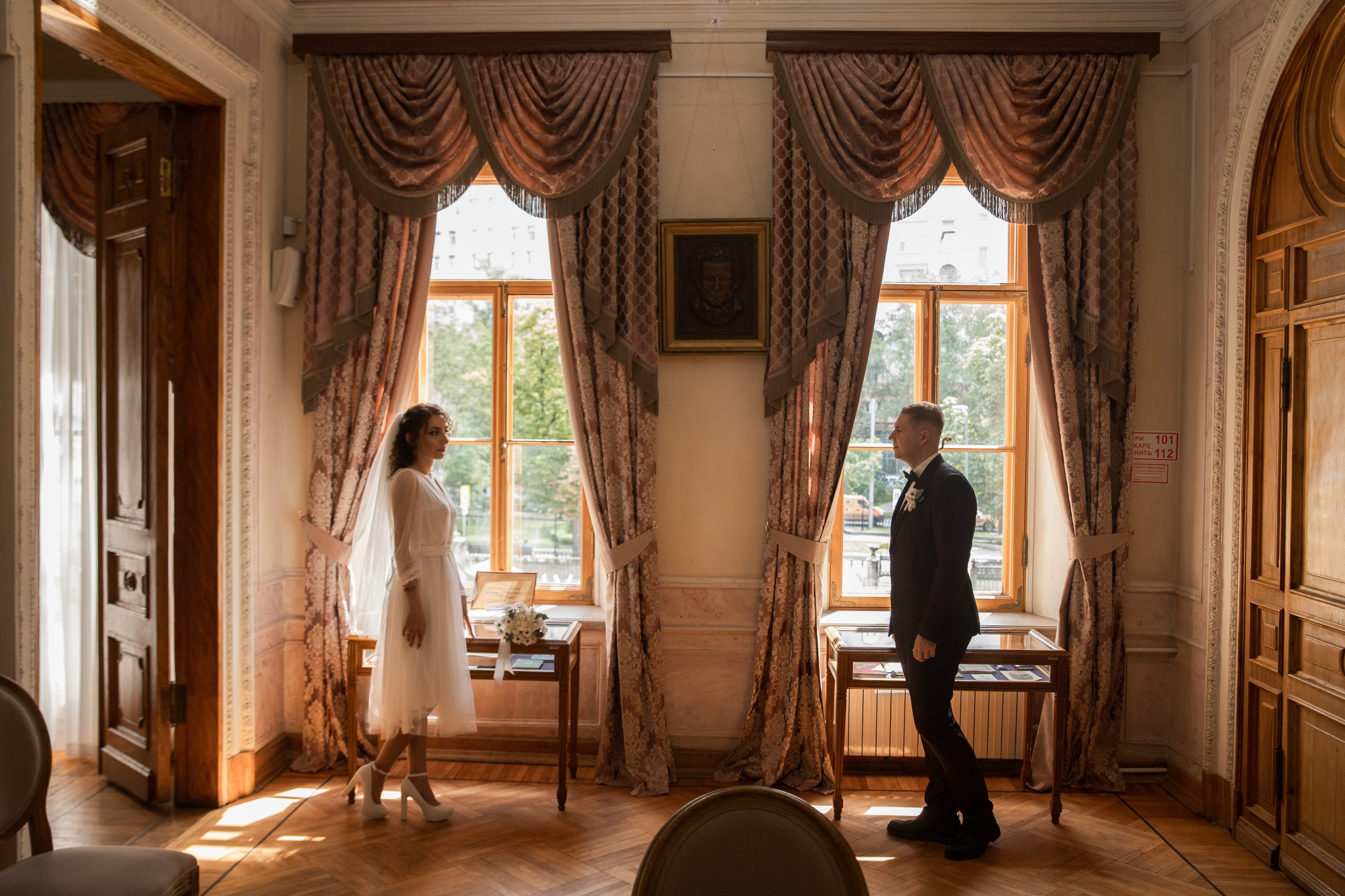 Пушнкинская Читальня. Свадебный и портретный фотограф в Москве Мария Кравченко