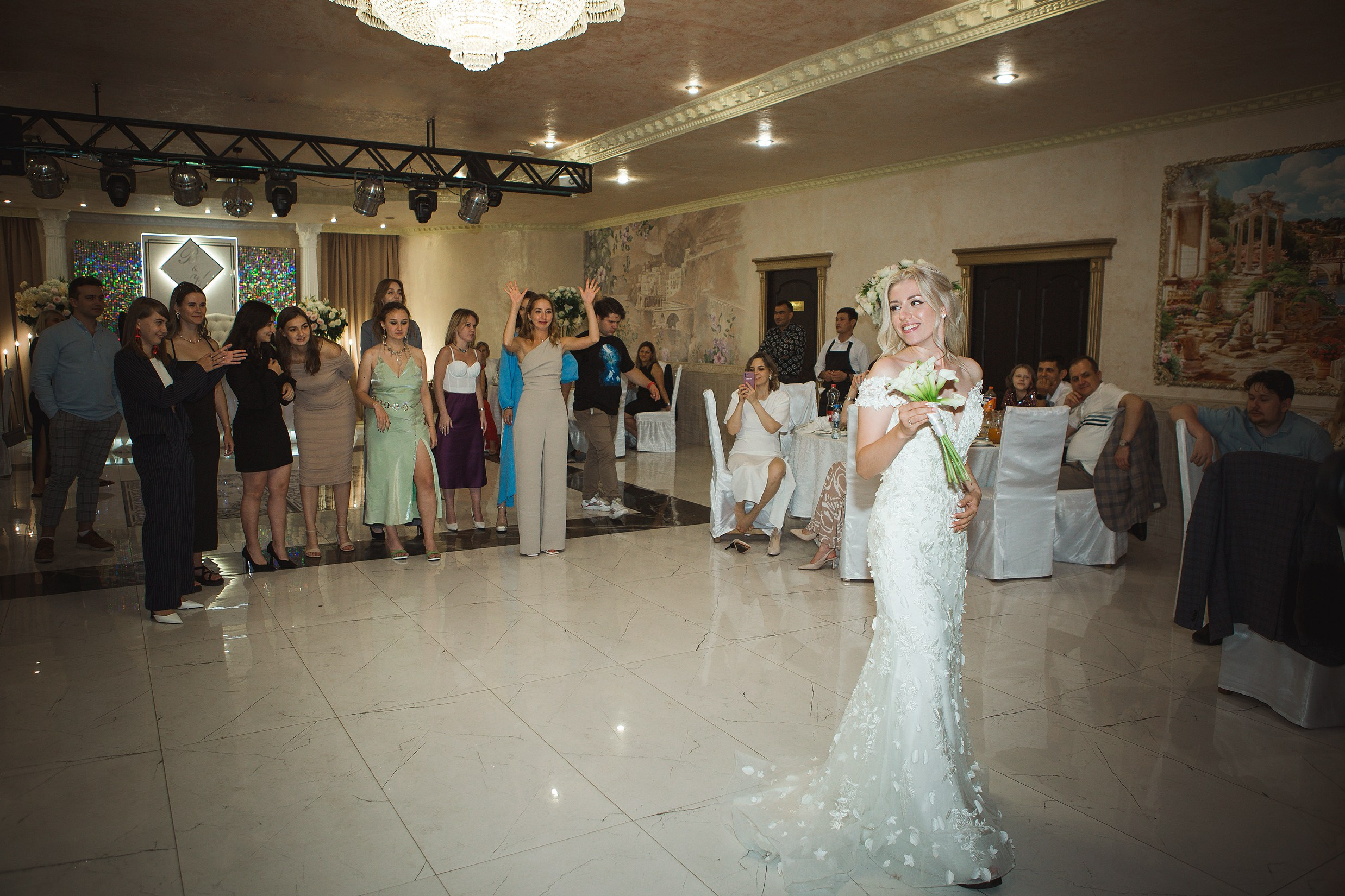 Свадьба с гостями. Свадебный и портретный фотограф Москва