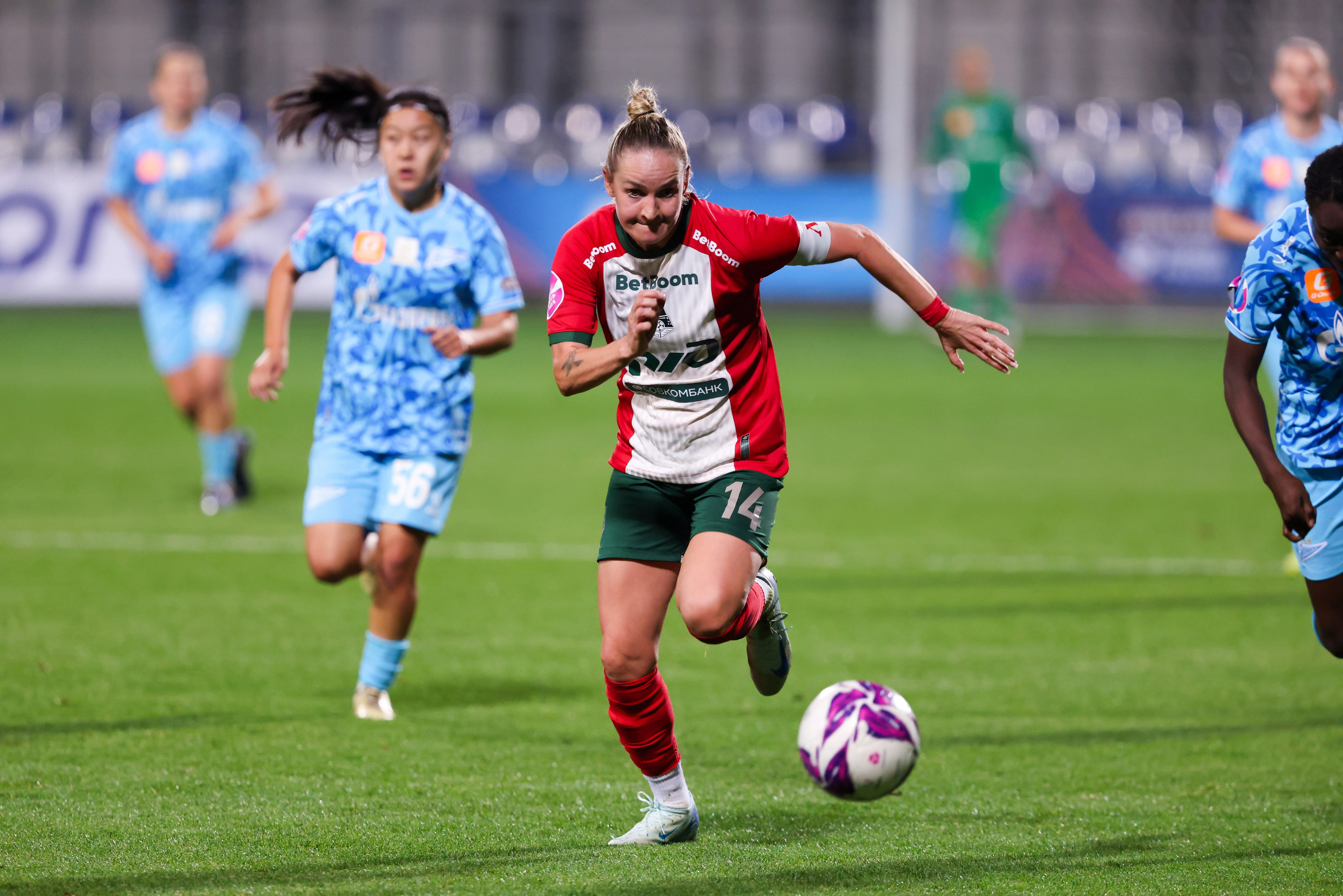 ЖФК «Зенит» — ЖФК «Локомотив» Москва Winline Кубок России 13.09.2025. Спортивный и репортажный фотограф Антон Тереханов