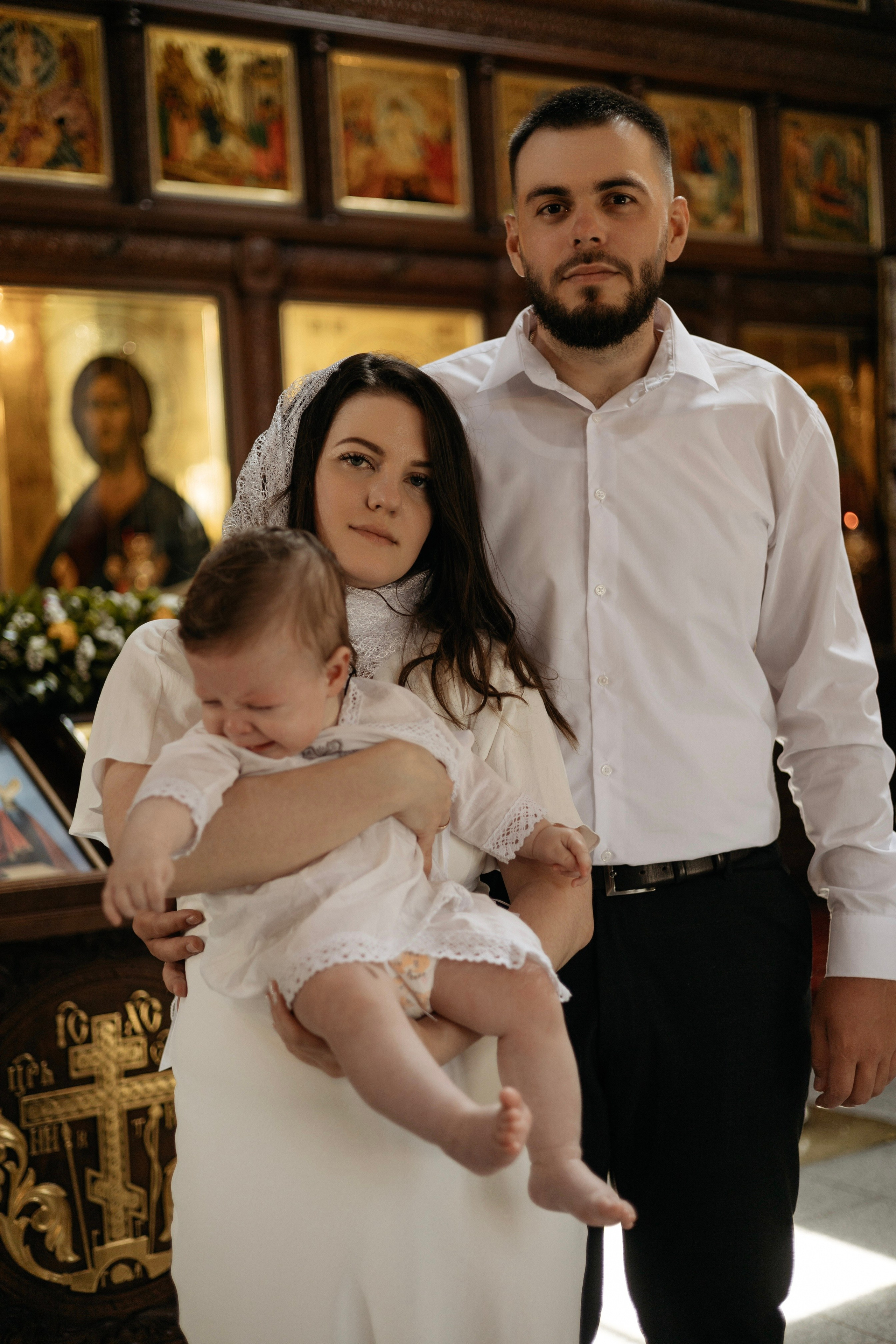 Крещение Артёма. Самый теплый фотограф в Краснодаре Рябоконь Ксения