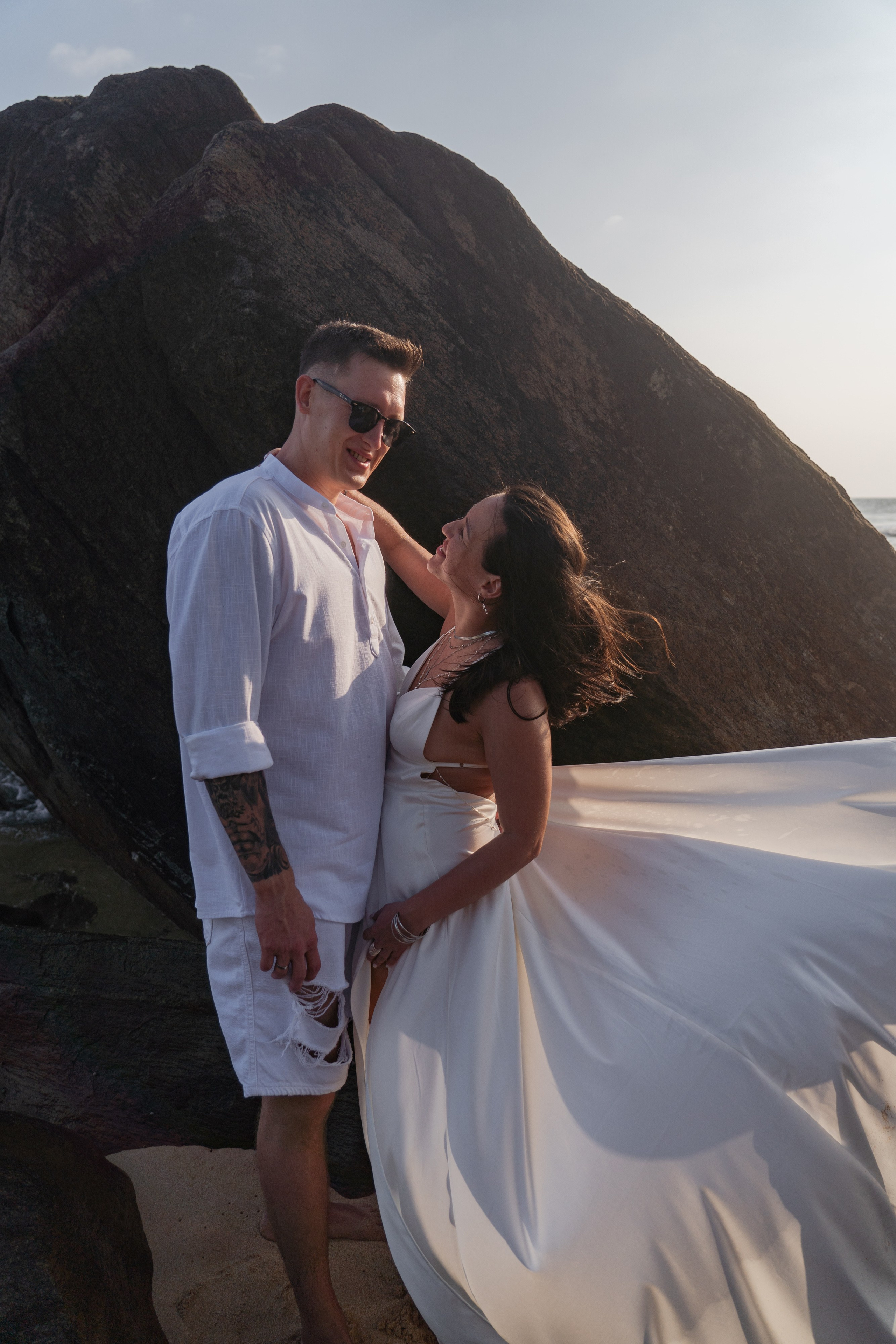 Irisha & Misha, Turtle Beach