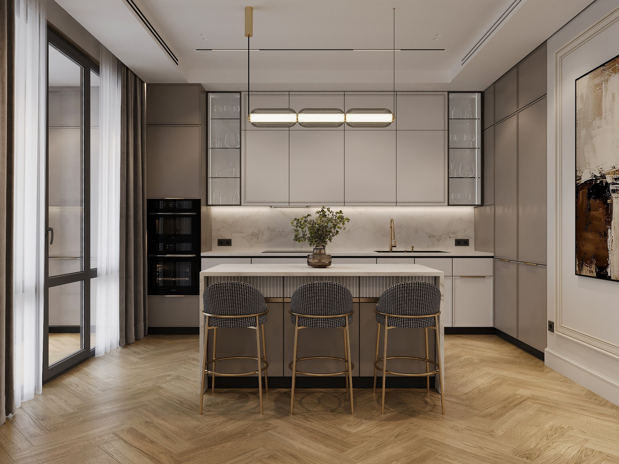 ЖК «RiverSide», 145 м². Room Design Studio
