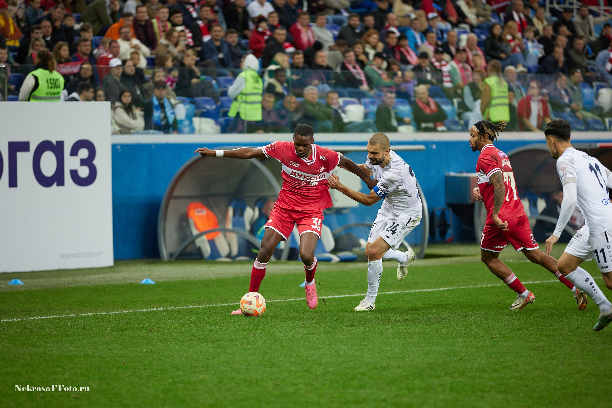 РПЛ ФК Пари НН- ФК Спартак. Спортивный фотограф Некрасов Денис